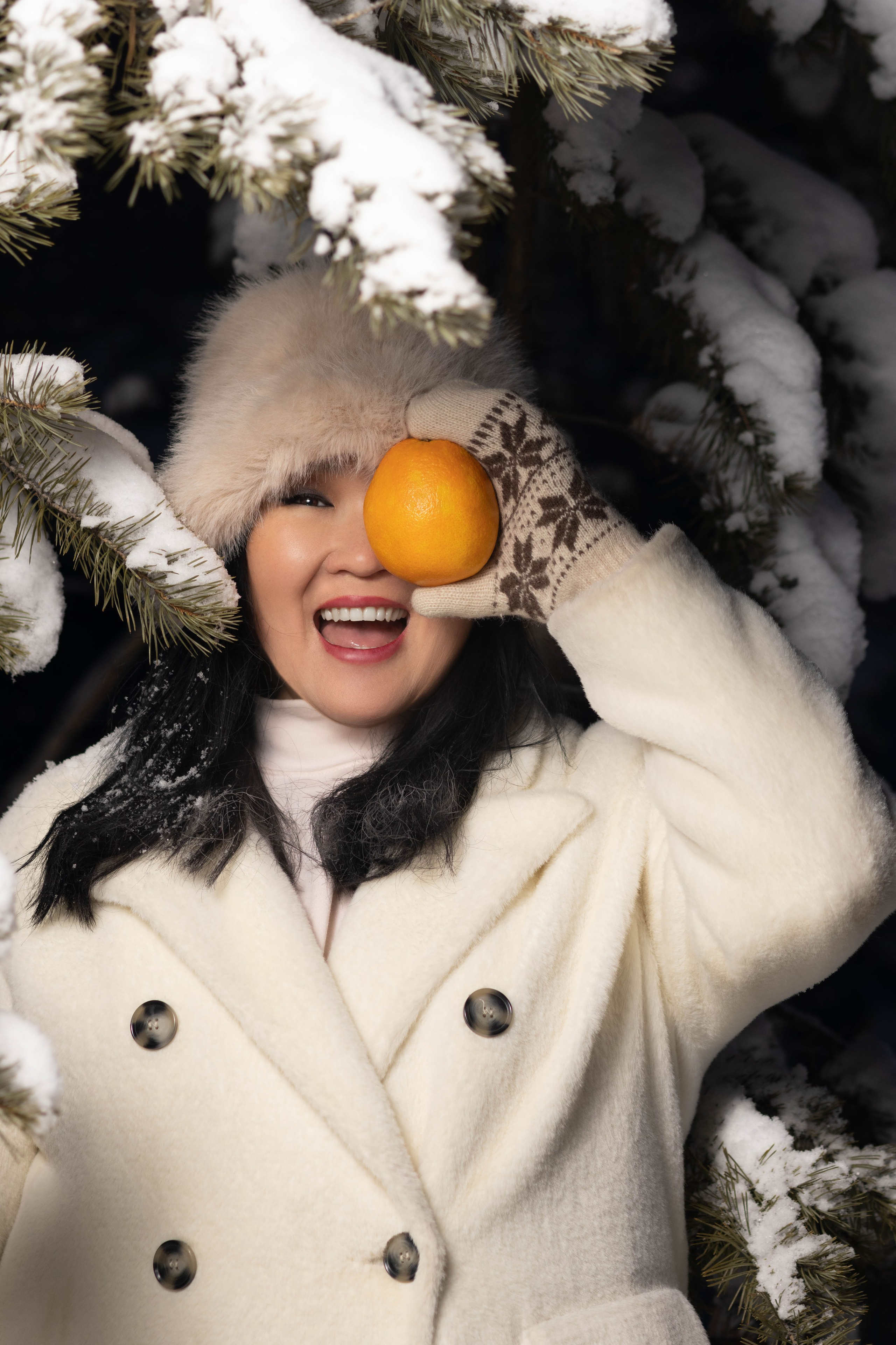 Новый год Якутск девушки. Фотограф Якутск Зоя Николаева