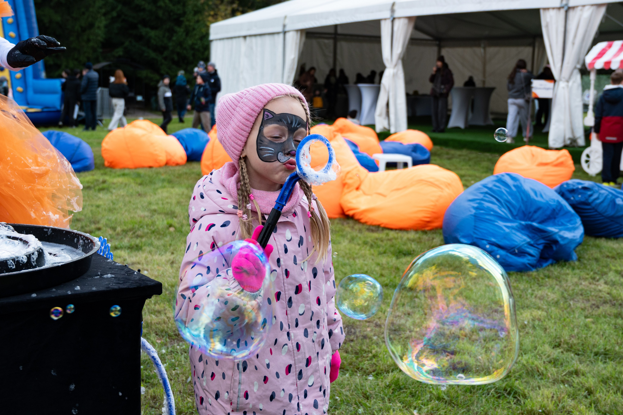 Репортаж на семейном фестивале для сотрудников «Газпромнефть». Фотограф мероприятий в Москве