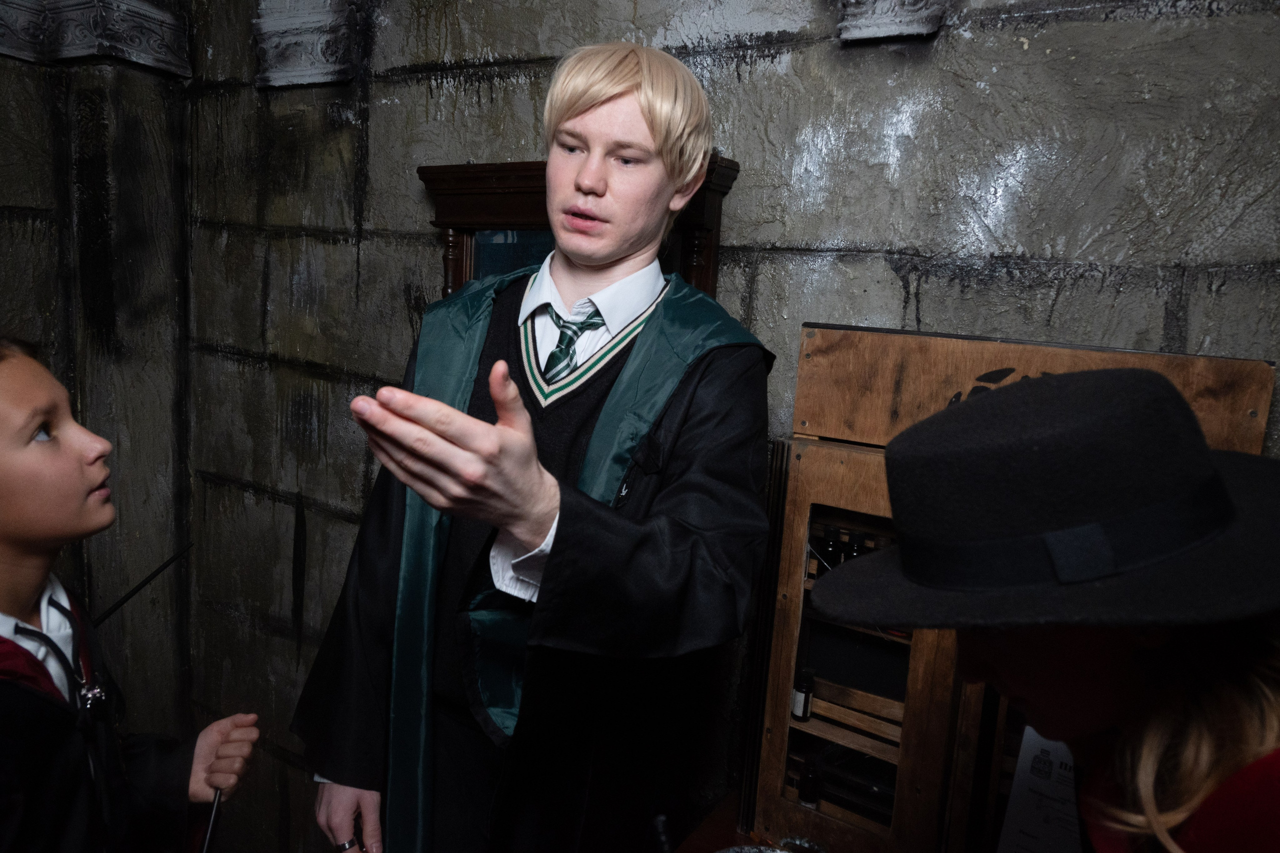 День рождения ребенка в «Подземелье Слизерин». Фотограф мероприятий в Москве