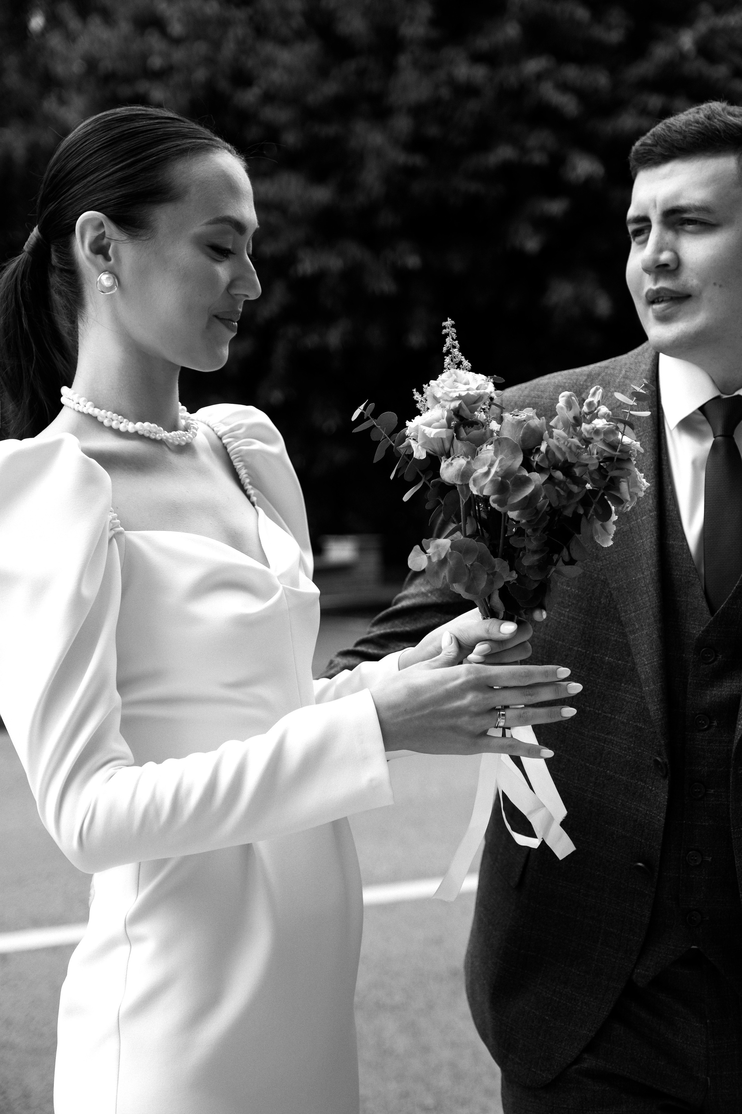 Свадебная фотосессия летом Алмаз и Гульназ. Портретный фотограф в Москве Ольга Акушко