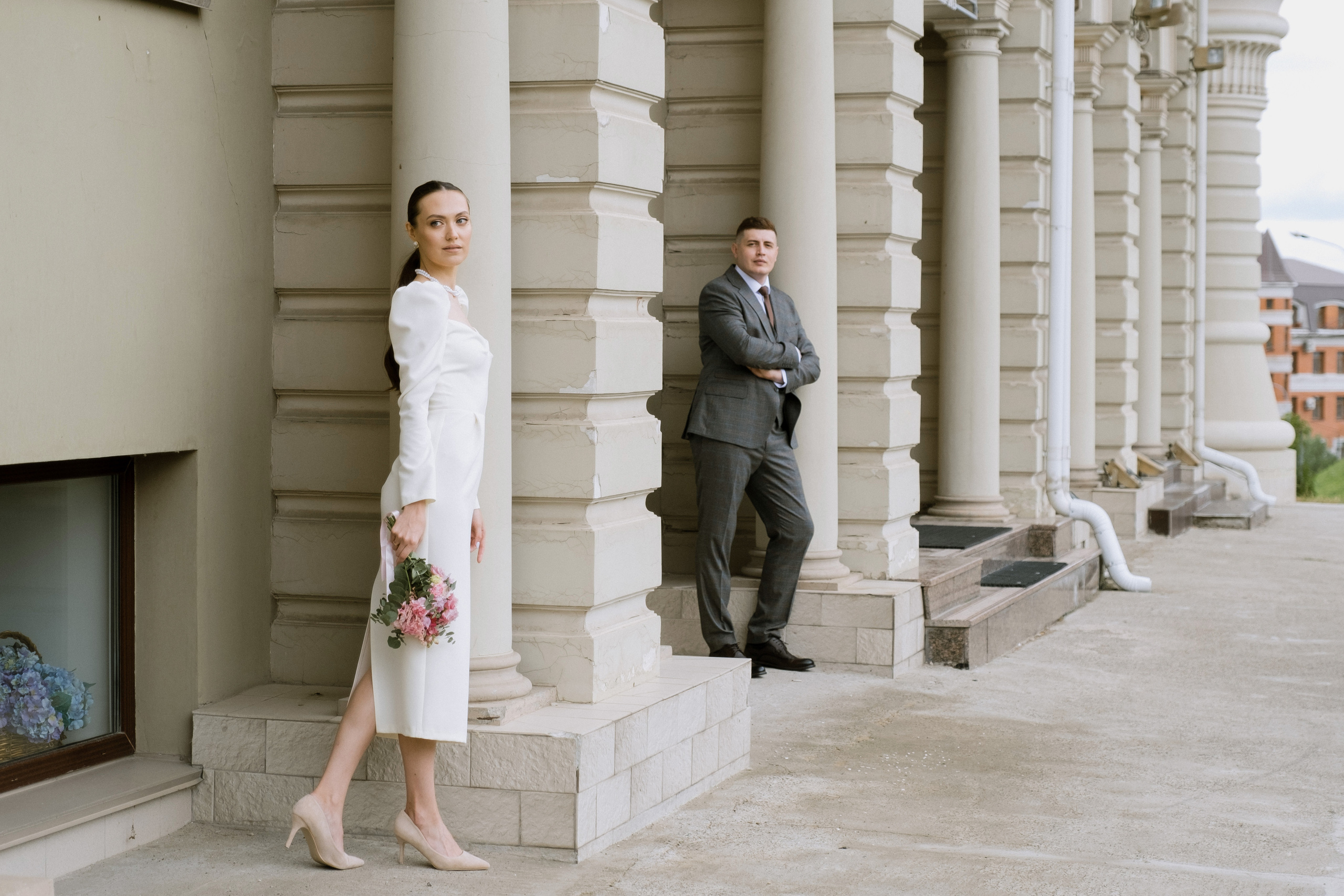 Свадебная фотосессия летом Алмаз и Гульназ. Портретный фотограф в Москве Ольга Акушко