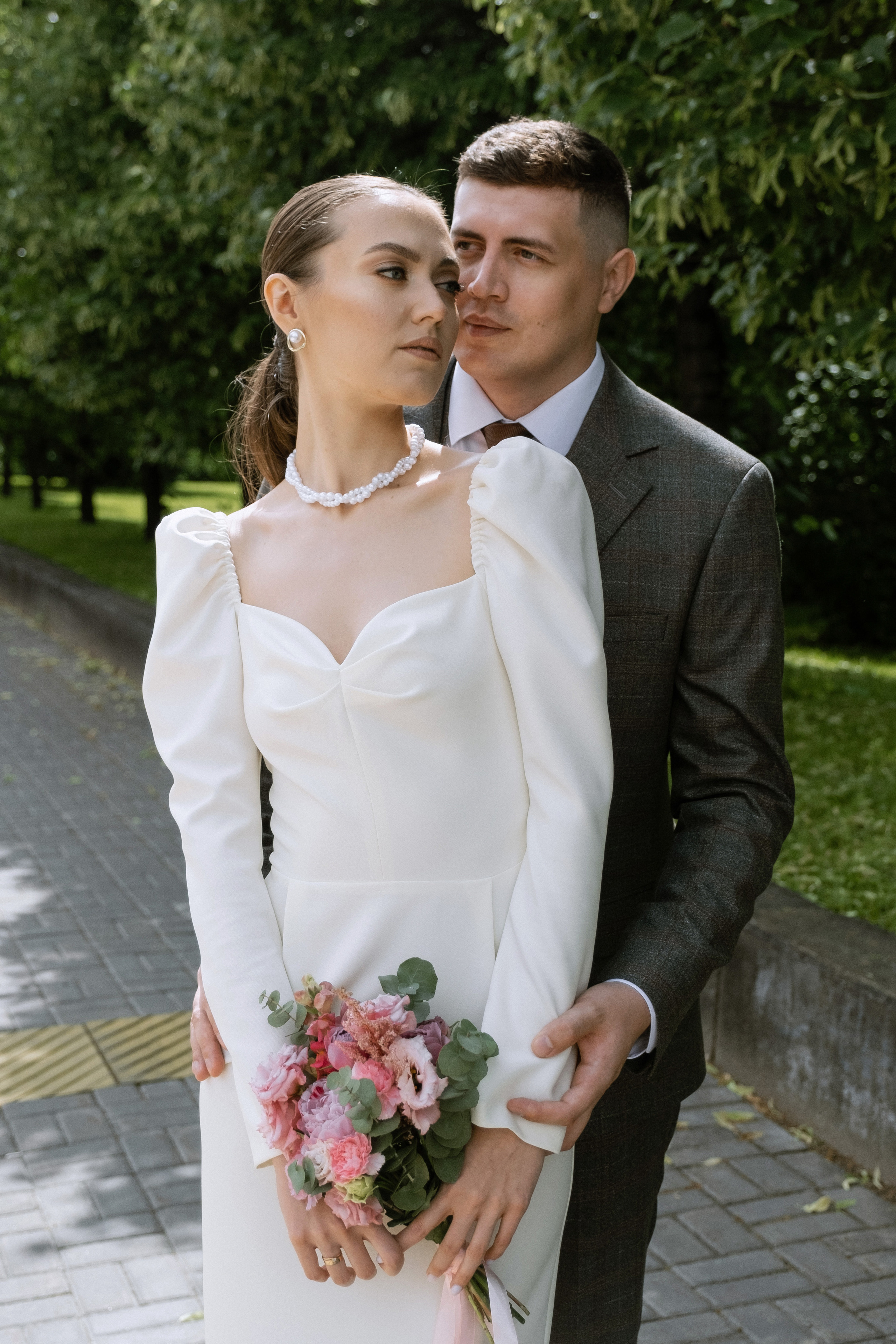 Свадебная фотосессия летом Алмаз и Гульназ. Портретный фотограф в Москве Ольга Акушко