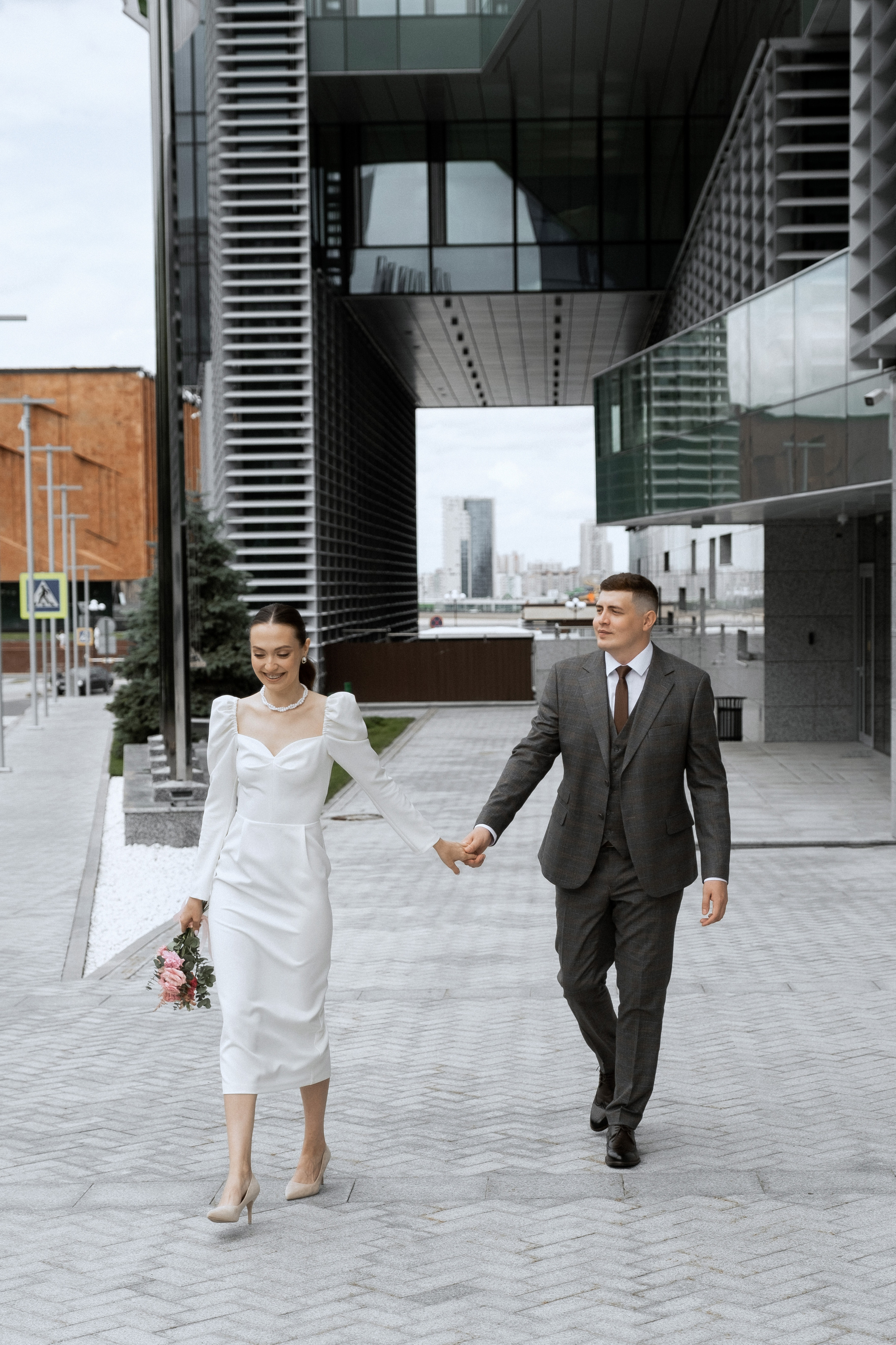 Свадебная фотосессия летом Алмаз и Гульназ. Портретный фотограф в Москве Ольга Акушко