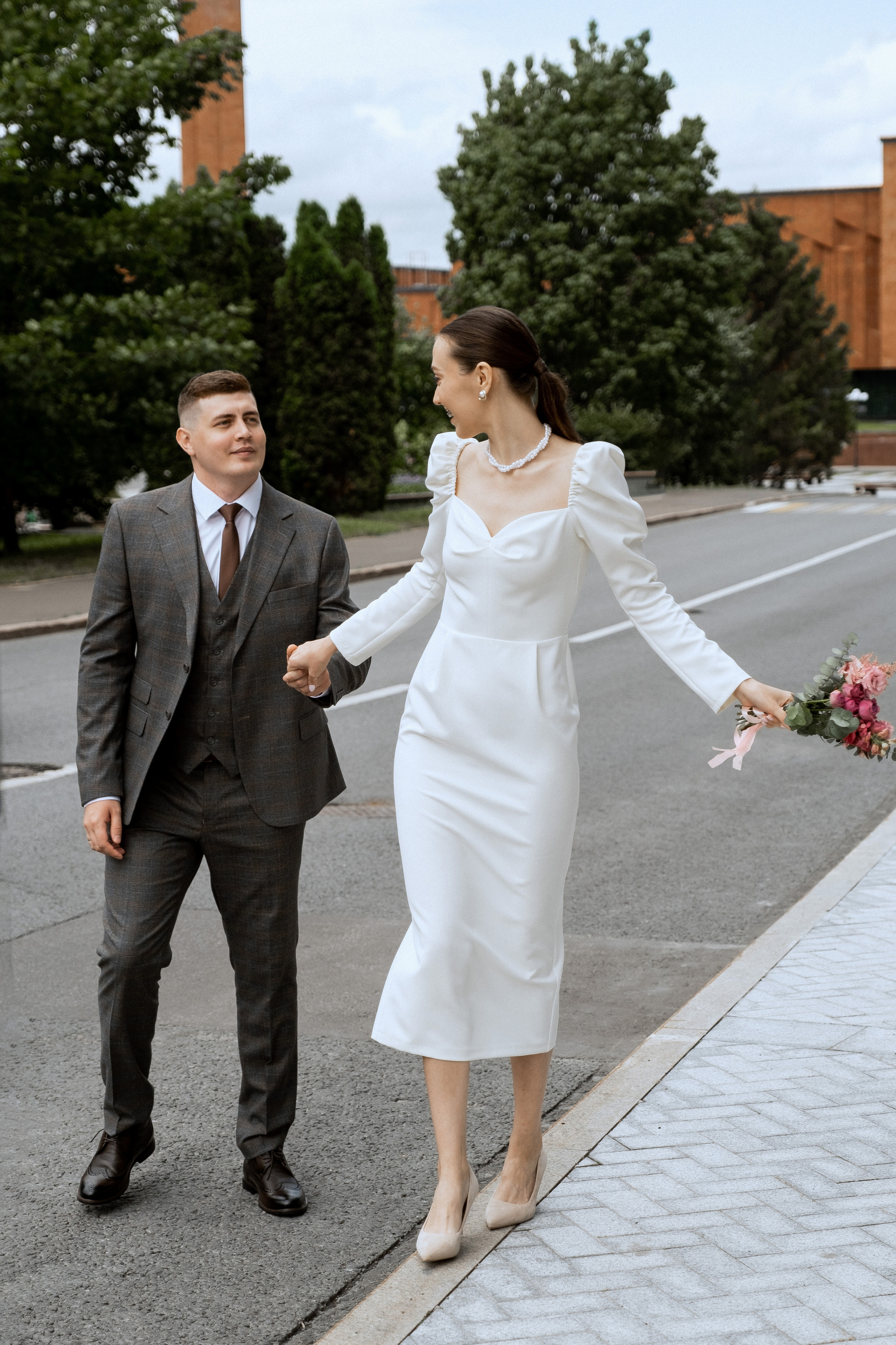 Свадебная фотосессия летом Алмаз и Гульназ. Портретный фотограф в Москве Ольга Акушко