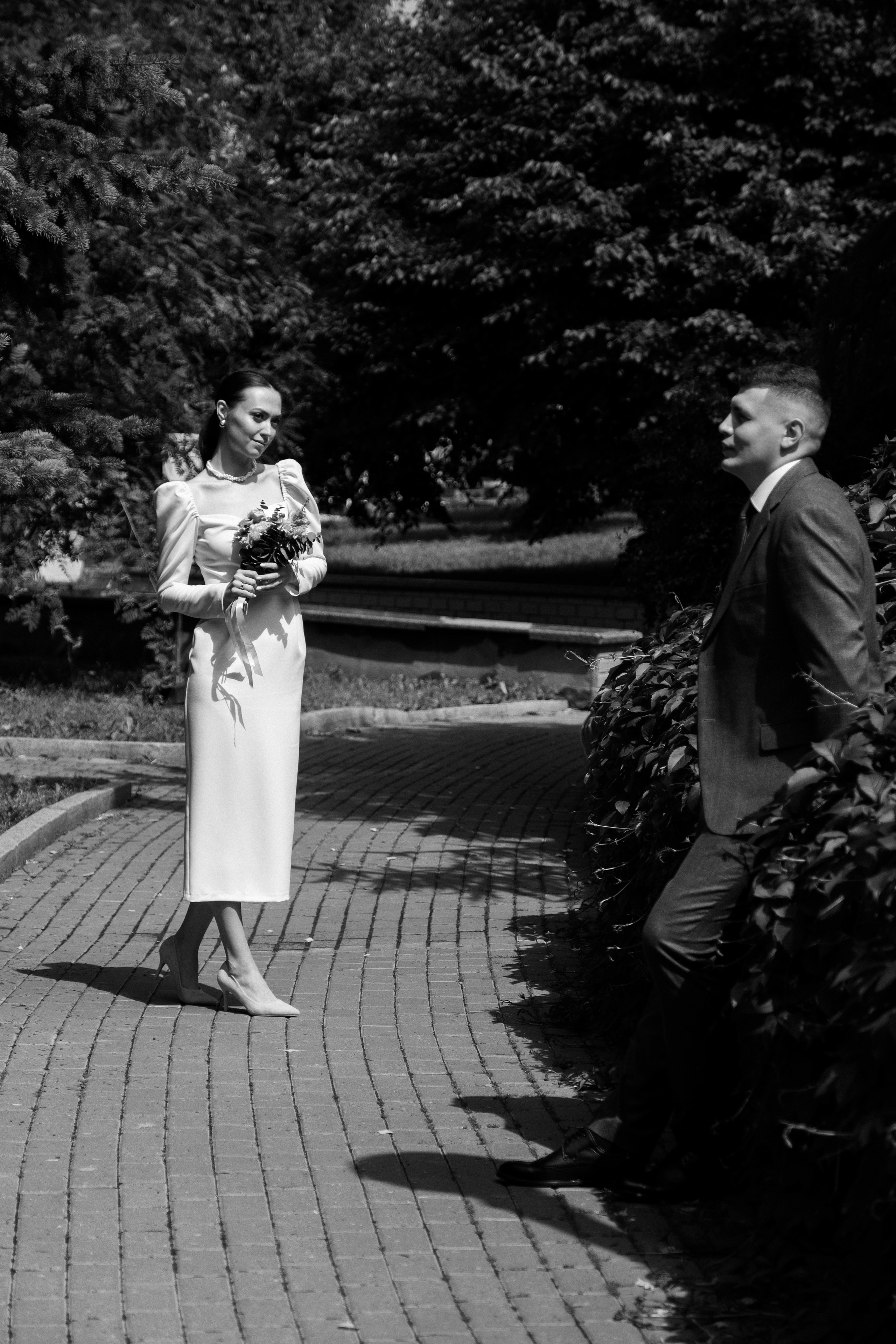 Свадебная фотосессия летом Алмаз и Гульназ. Портретный фотограф в Москве Ольга Акушко