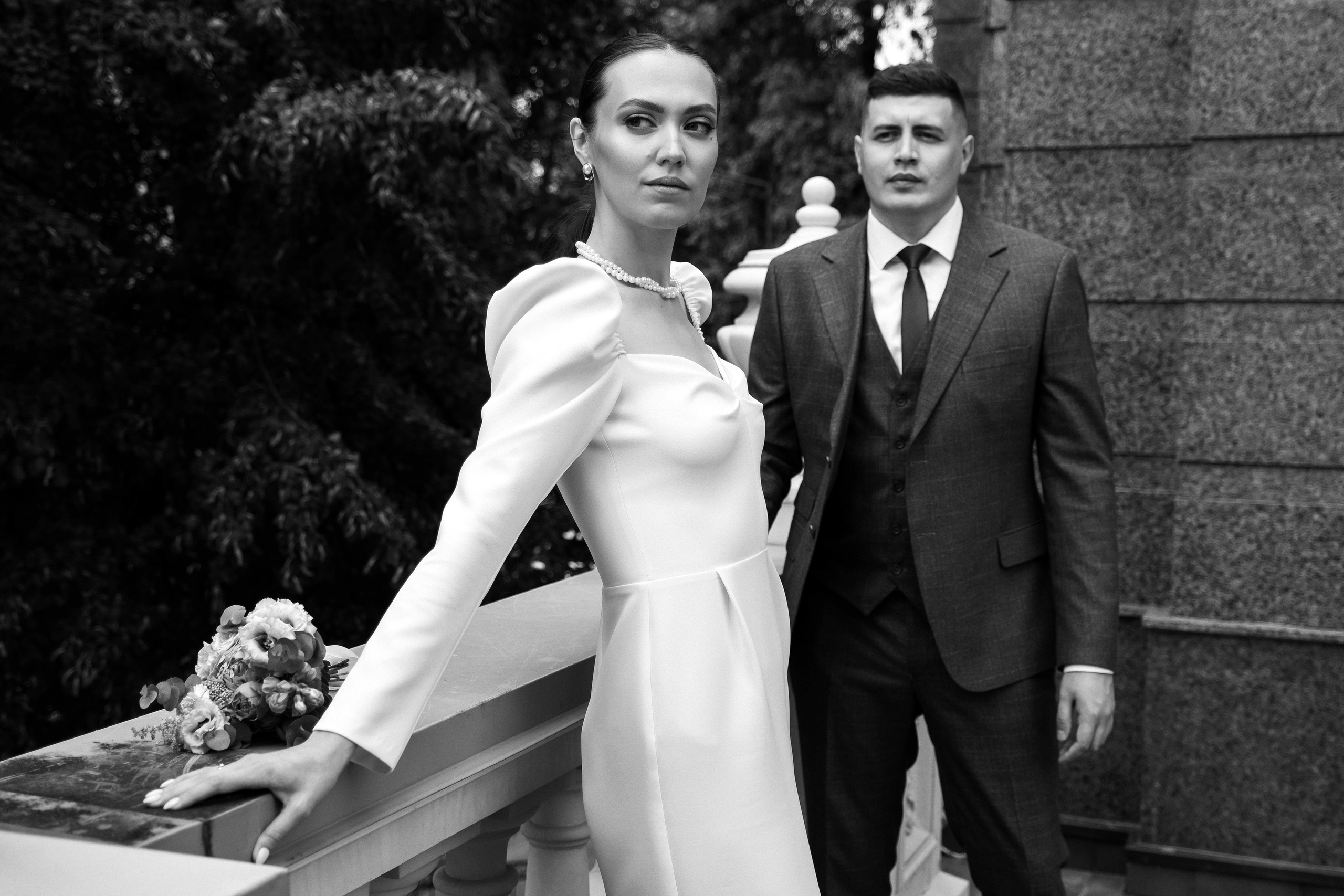 Свадебная фотосессия летом Алмаз и Гульназ. Портретный фотограф в Москве Ольга Акушко