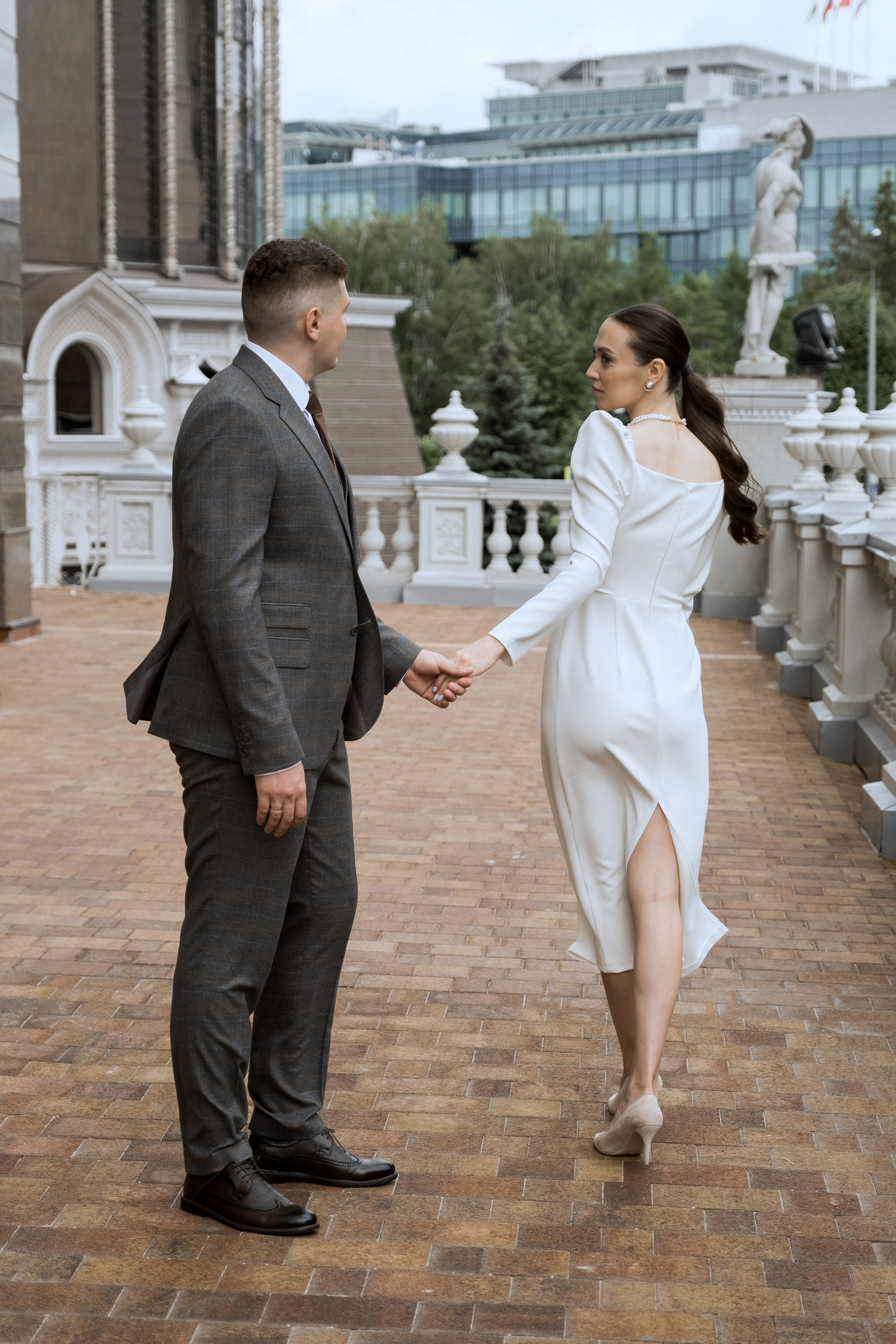 Свадебная фотосессия летом Алмаз и Гульназ. Портретный фотограф в Москве Ольга Акушко