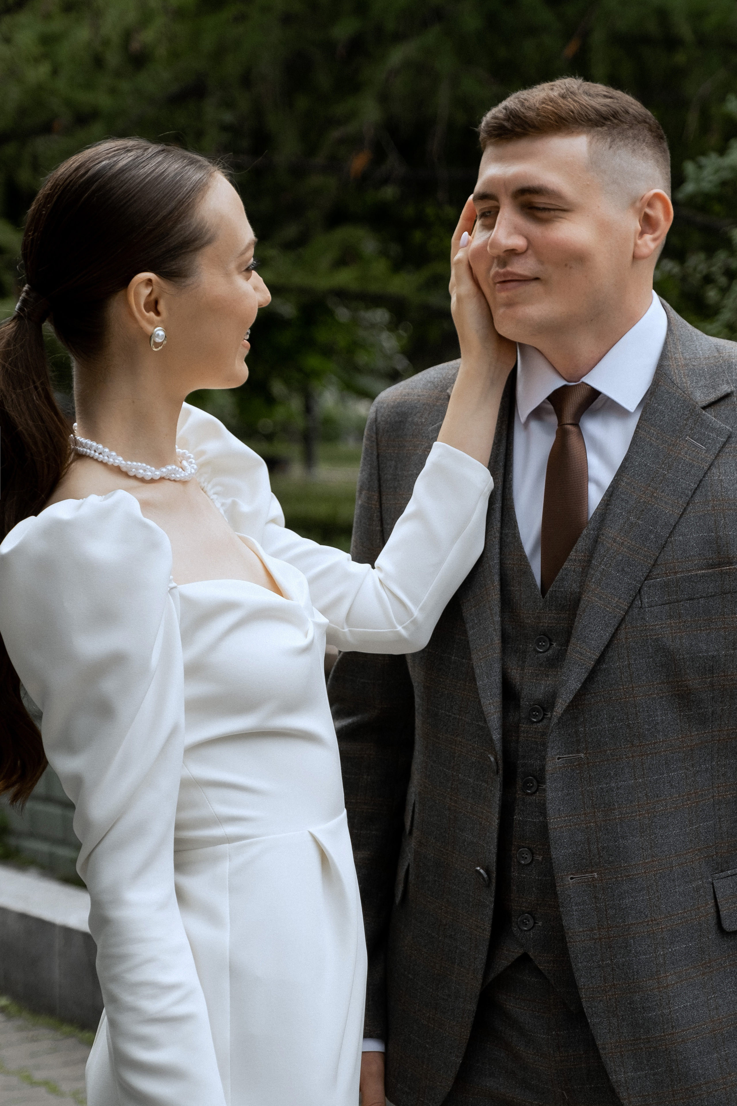 Свадебная фотосессия летом Алмаз и Гульназ. Портретный фотограф в Москве Ольга Акушко