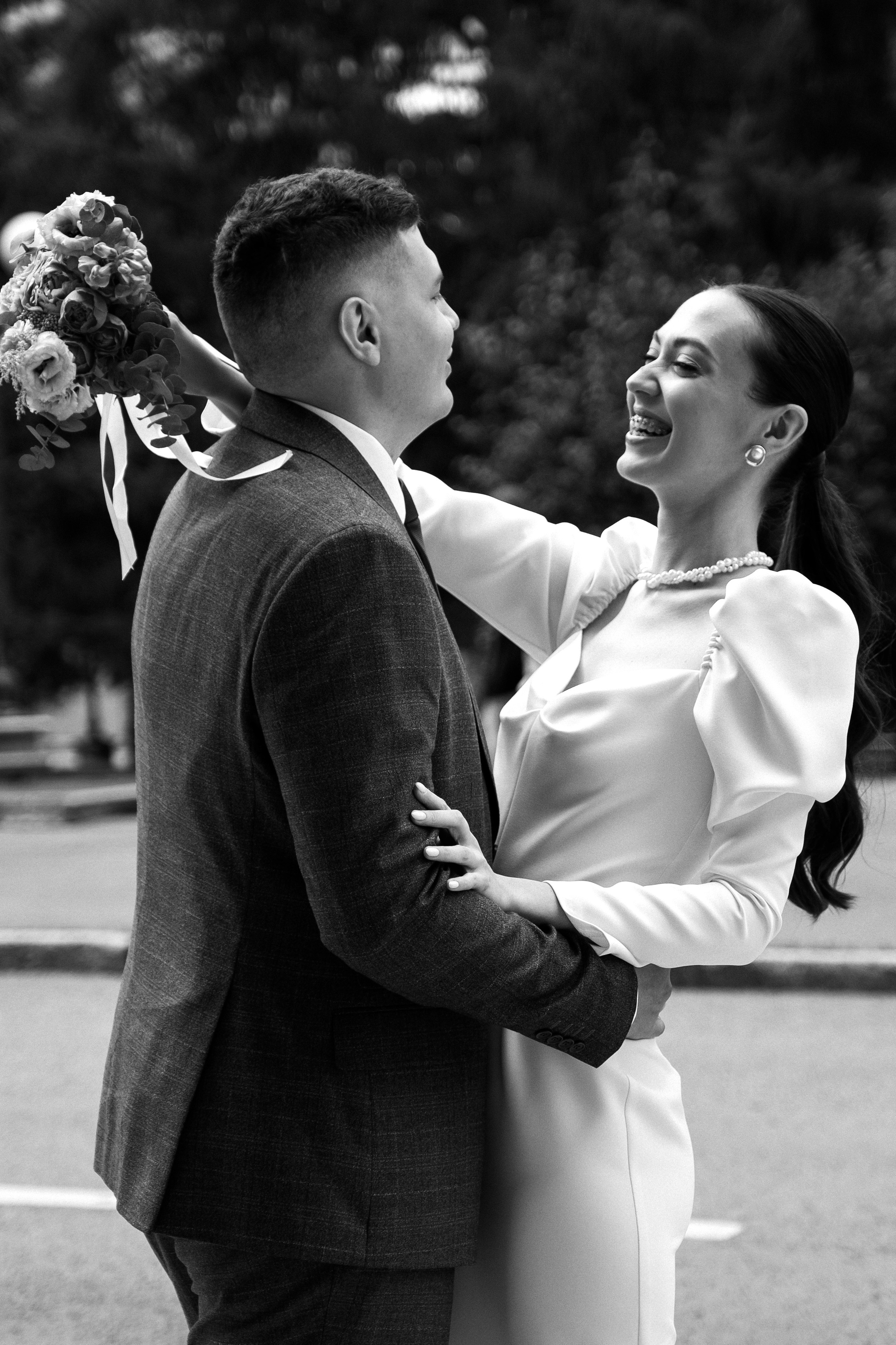 Свадебная фотосессия летом Алмаз и Гульназ. Портретный фотограф в Москве Ольга Акушко