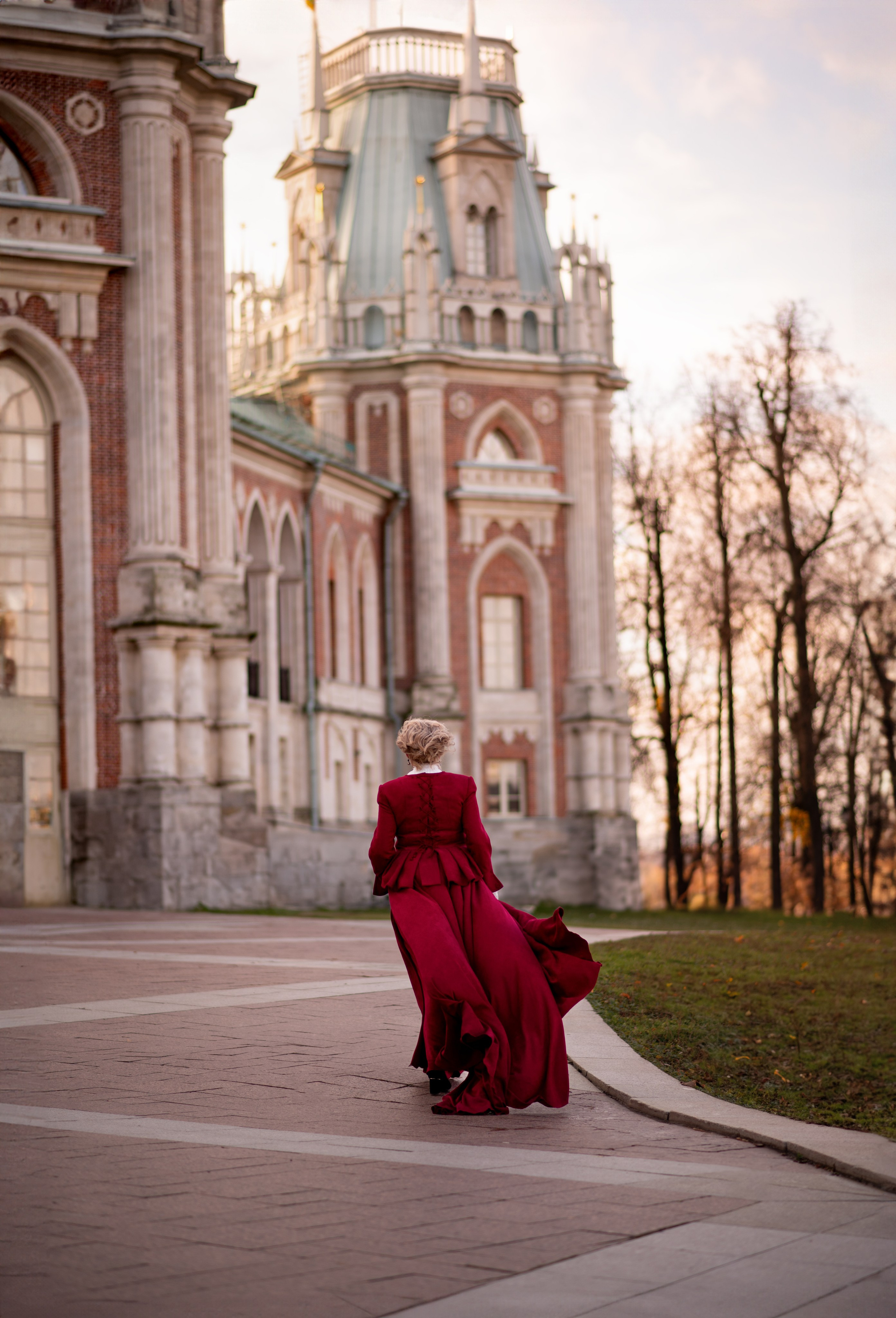 Царицыно. Винтажные фотосессии в Москве