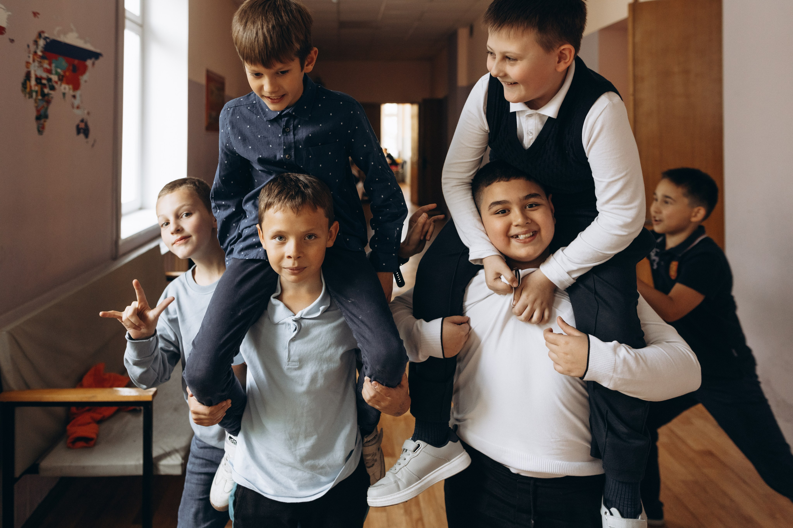 Школьная фотосессия. Фотограф Людмила Оюн