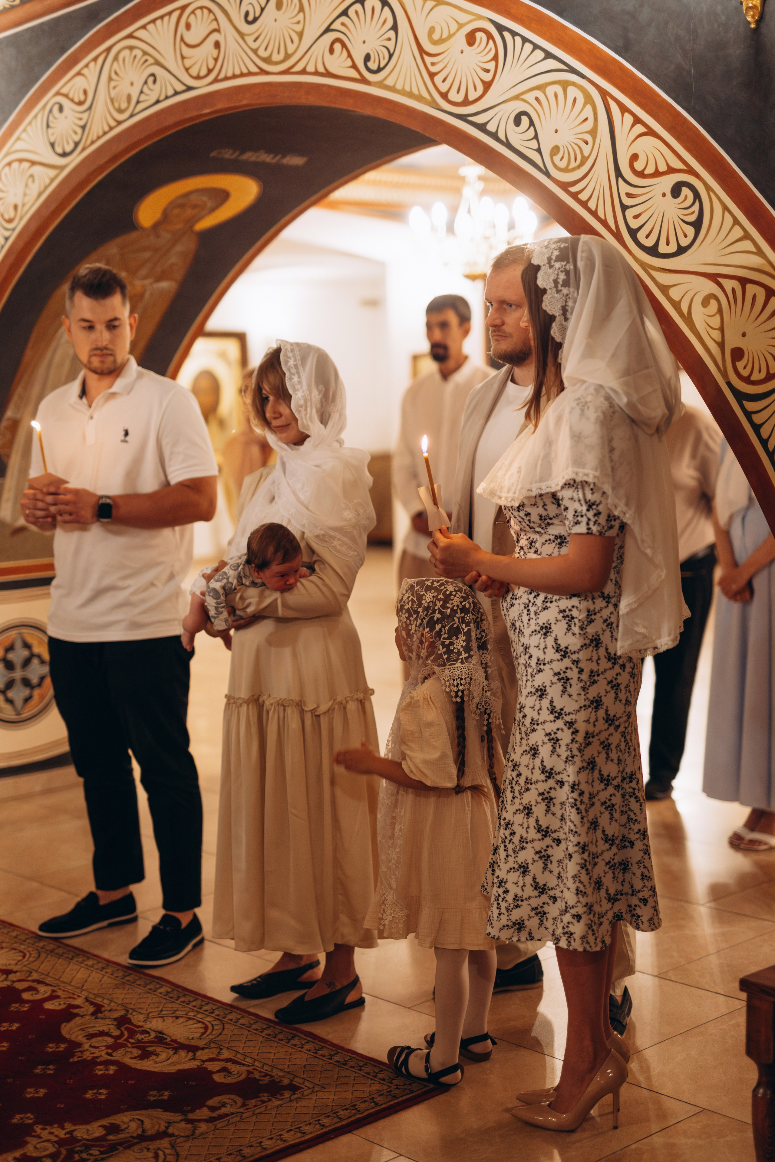 Крестины Саши. Фотограф Людмила Оюн