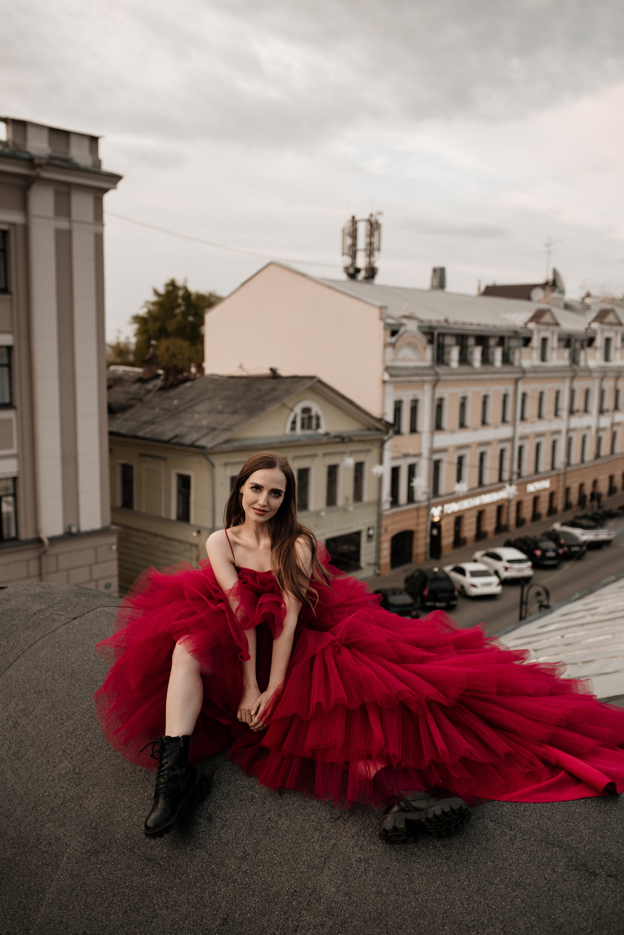 Аня ♡ Крыша. Фотограф Ольга Плеханова | Нижний Новгород, Москва