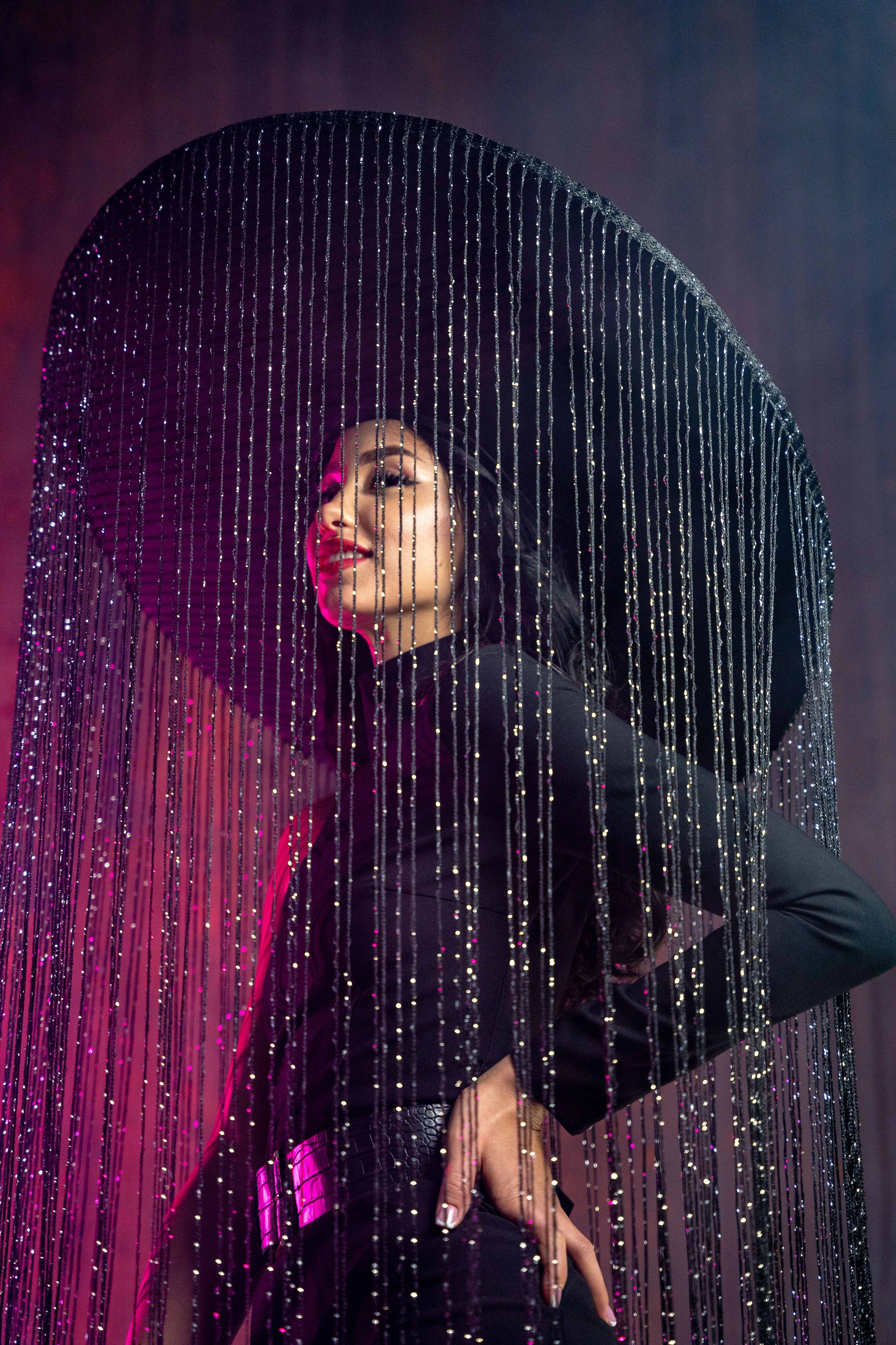 В шляпе с нитями. Профессиональный фотограф Ковалева Олеся