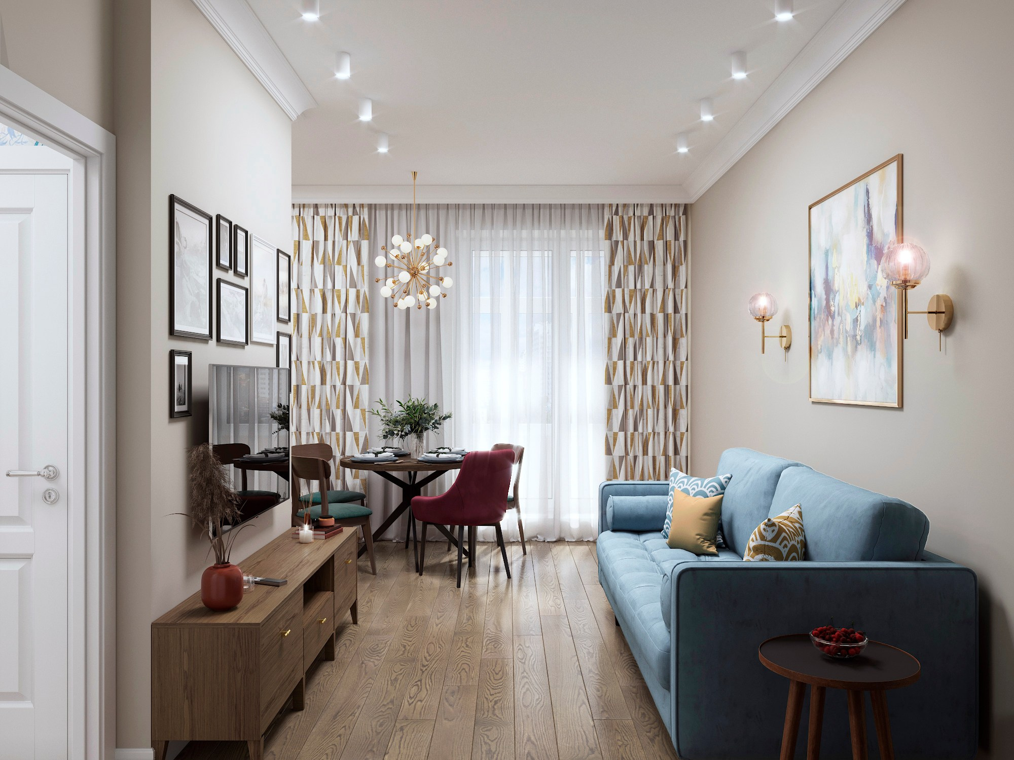 Квартира 70 метров в Жк Митино О2. Главная