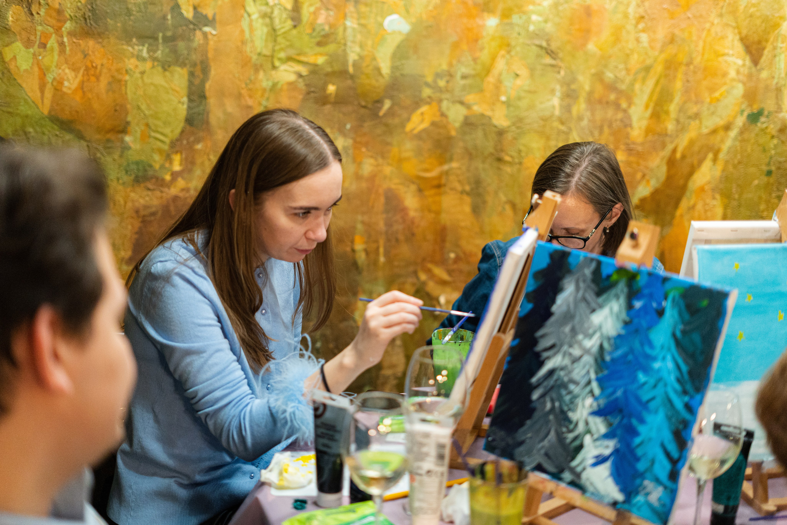 Корпоратив Teach Me Art 2. Портретный фотограф в Москве и Санкт-Петербурге Арина Чех