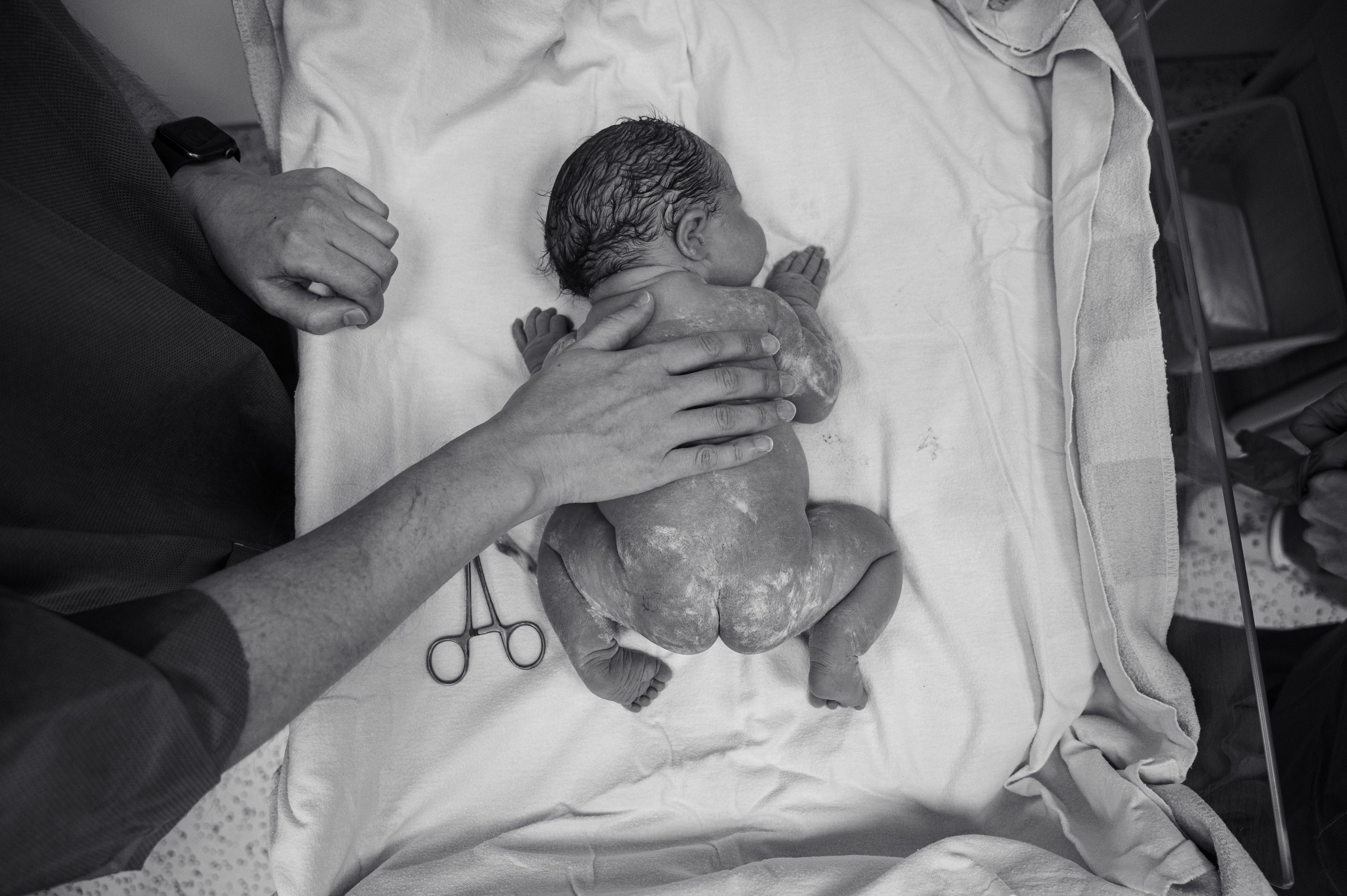 Верочка родилась в МД Лахта / Вайнберг М.М. / Тимофеева Н.В. Фотограф на роды СПБ Юлия Герасимова