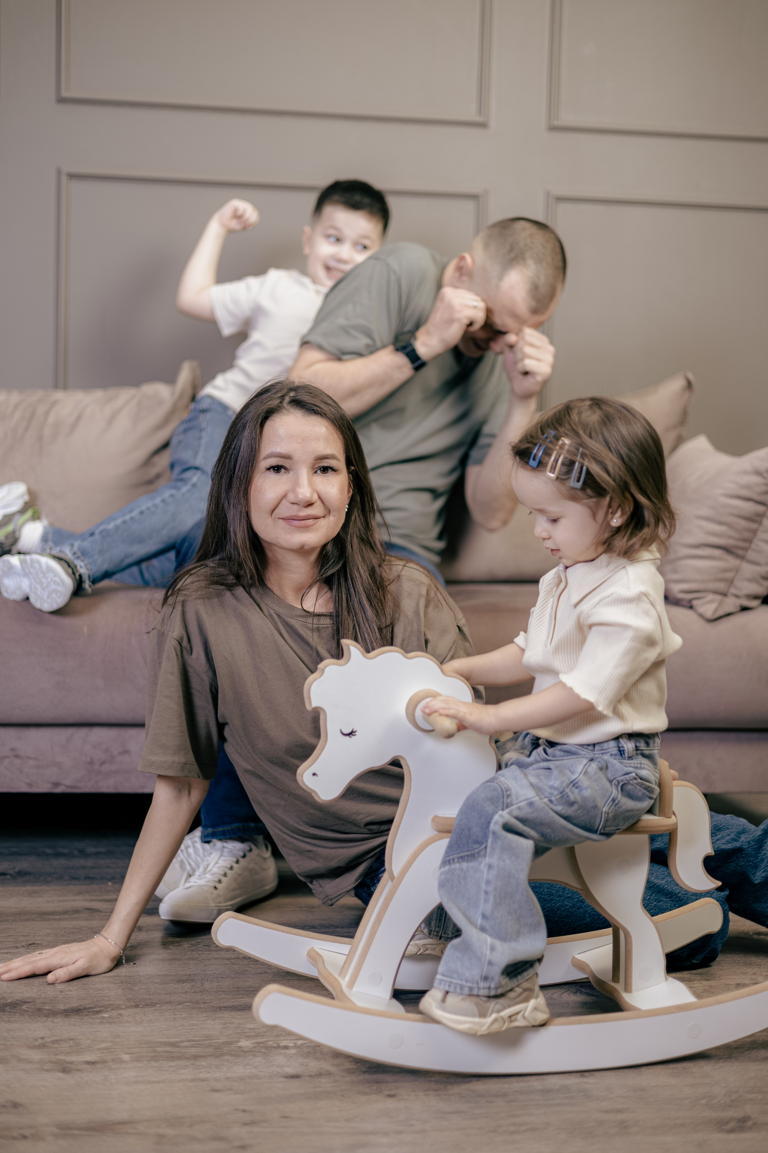 Екатерина, Рустам, Тимур и Адель. Детский и семейный фотограф Евгения Вахнеева Москва Зеленоград