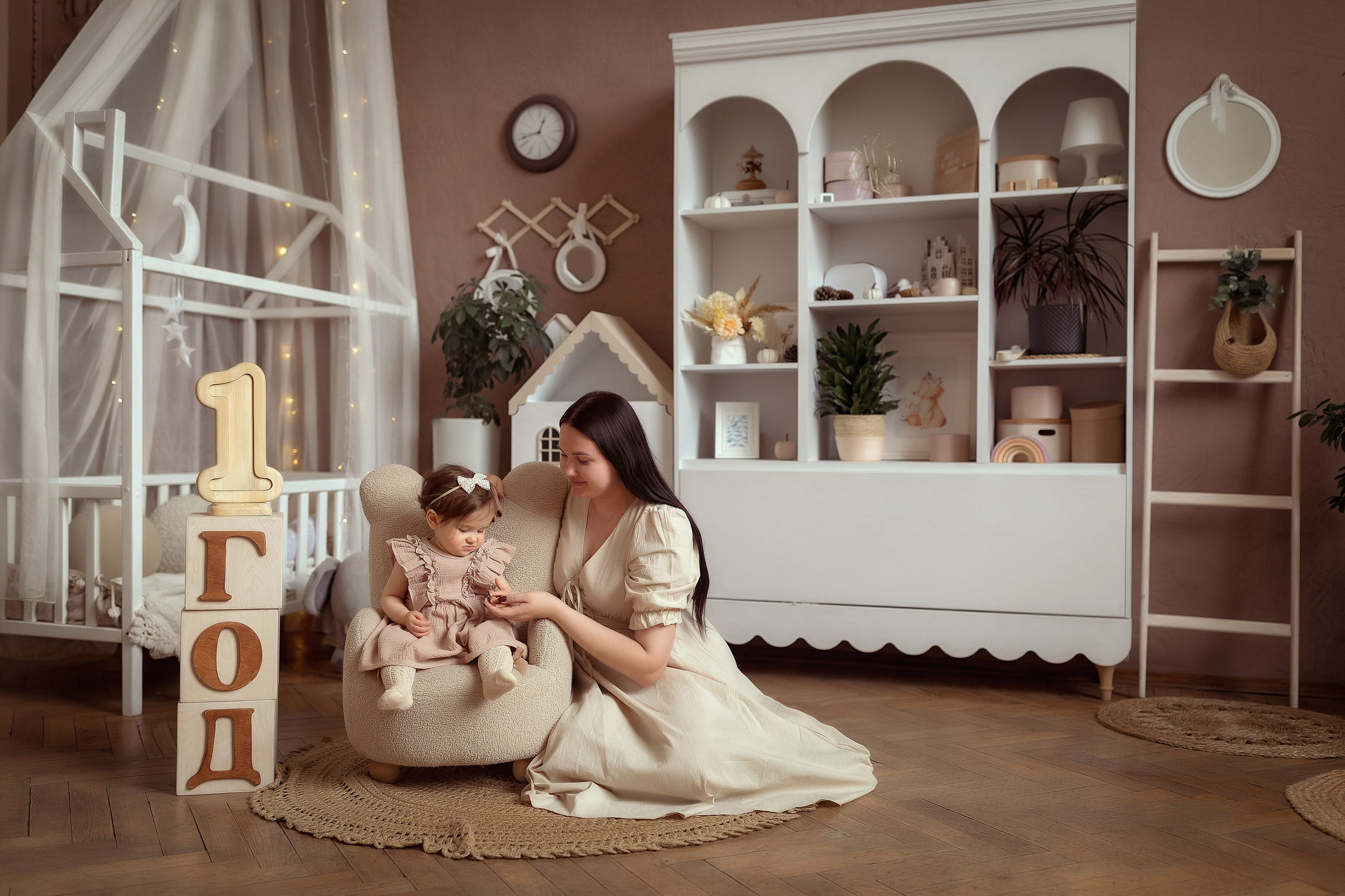 Агата 1 годик. Фотограф на крещение и венчание