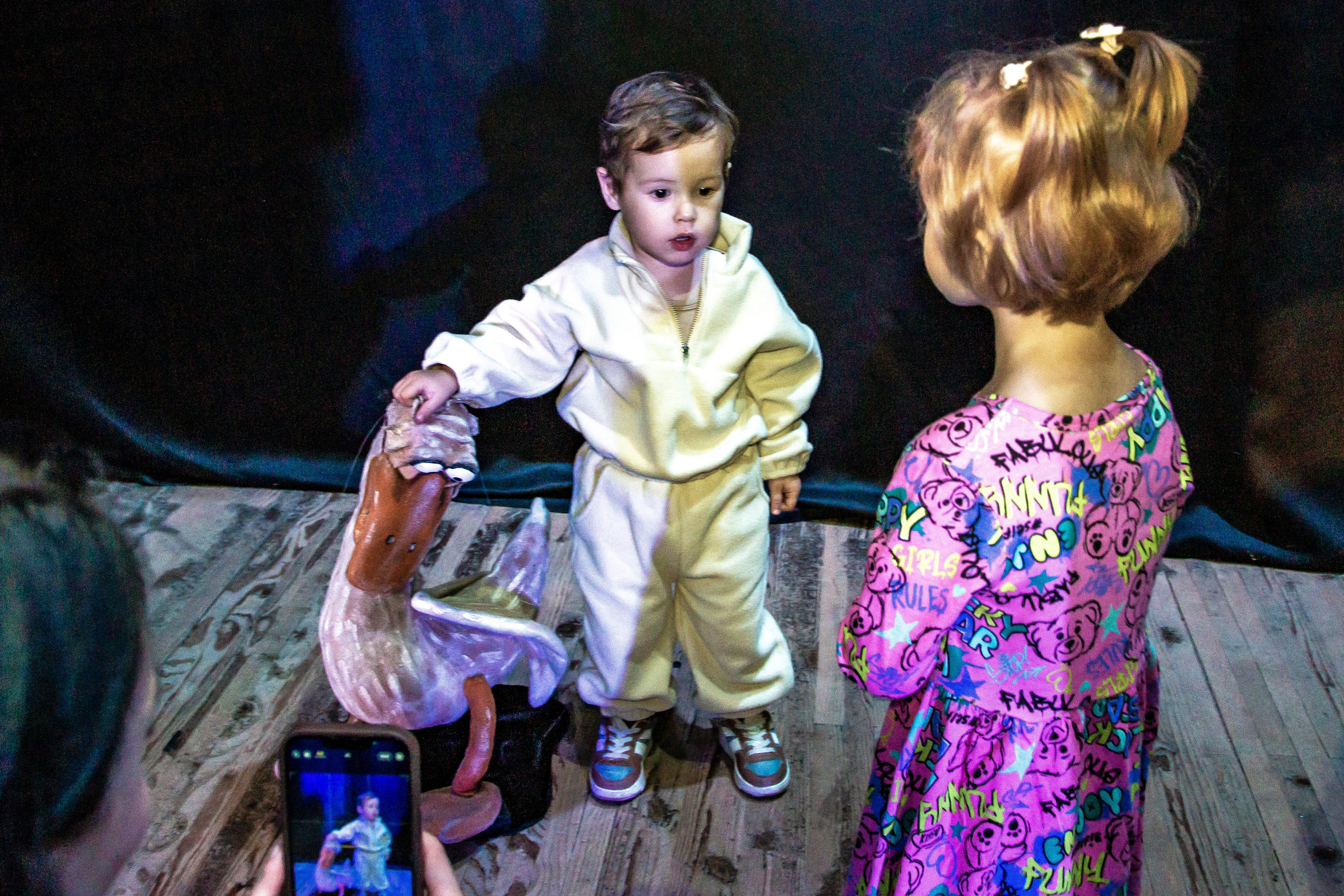 Спектакль театра Саквояж Лягушка путешествиница. Фотограф в Сочи Юрий Шептаев