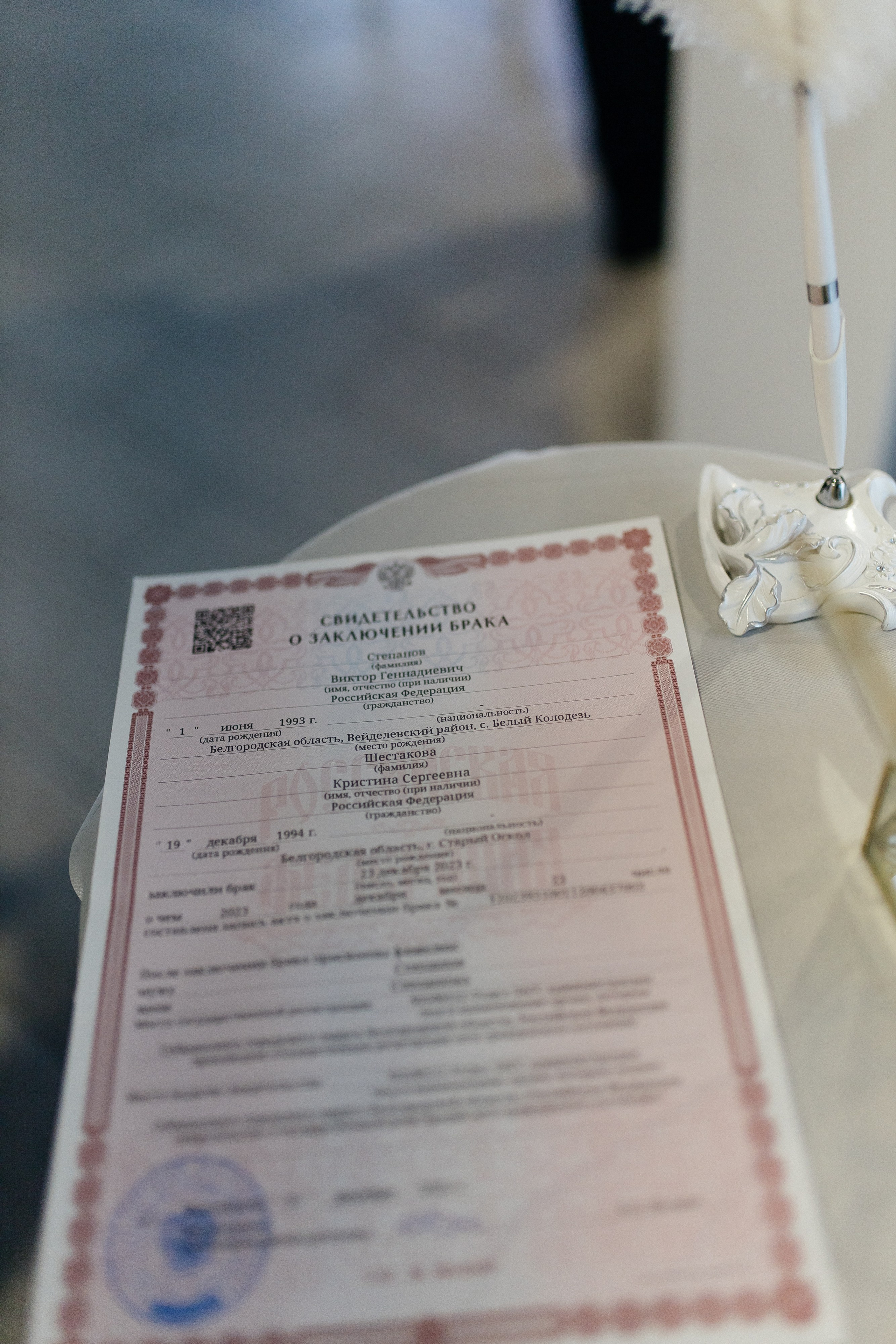 Роспись. Семейный фотограф Губкин/Старый Оскол