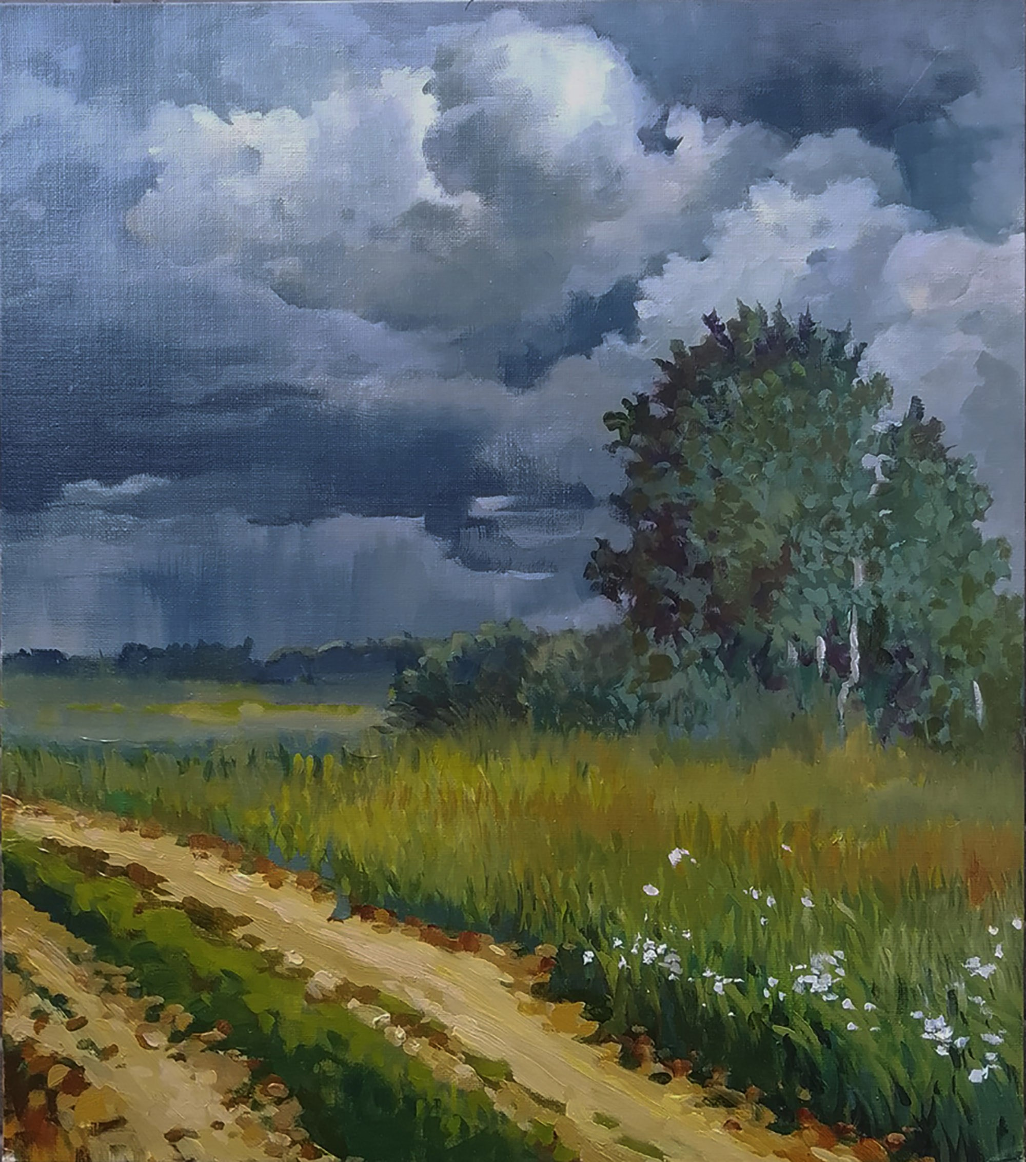 Масляная живопись. Тихонова Анна —художник-график, художник-монументалист, живописец, педагог