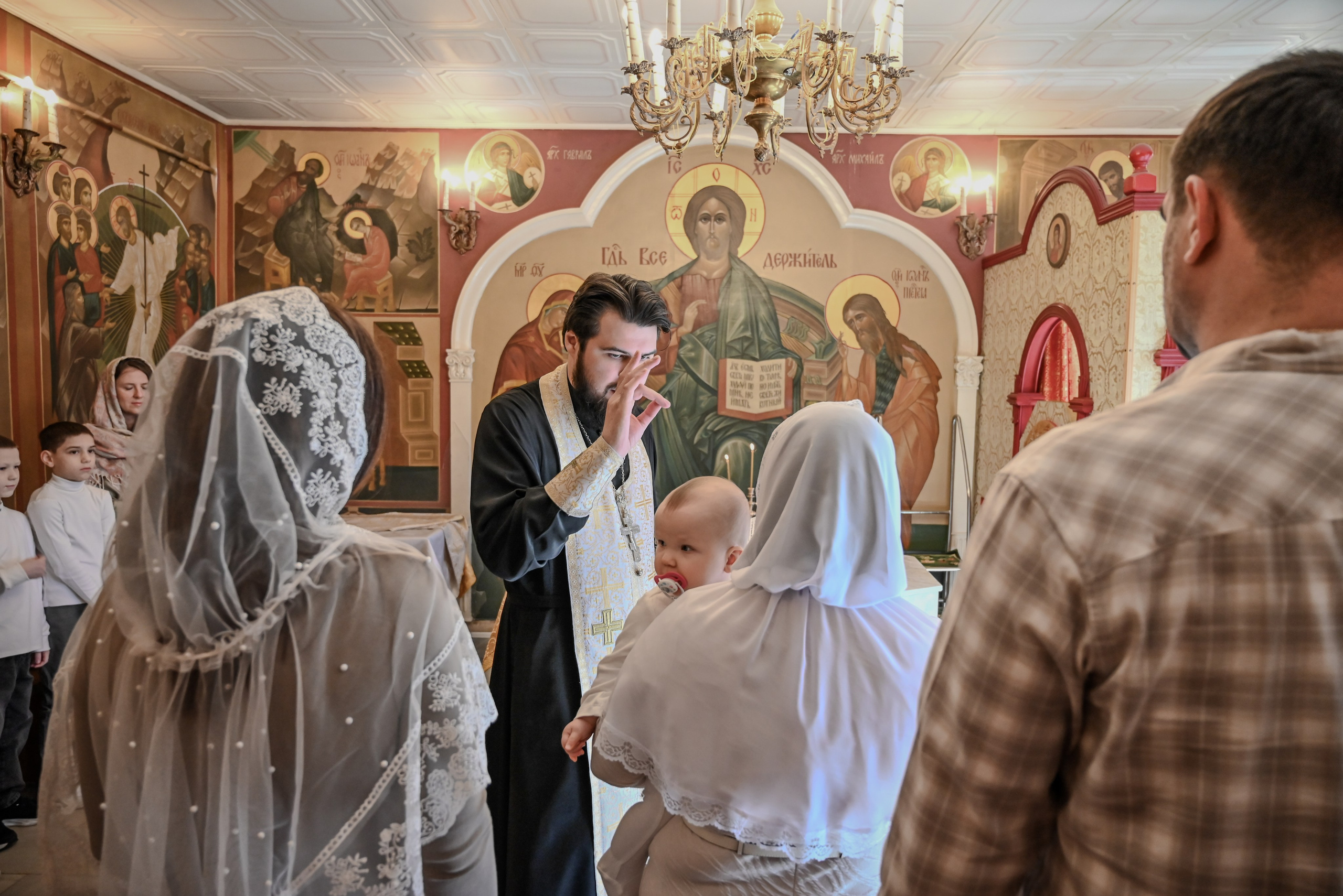 Крещение Бутово. Семейный и детский фотограф Москва