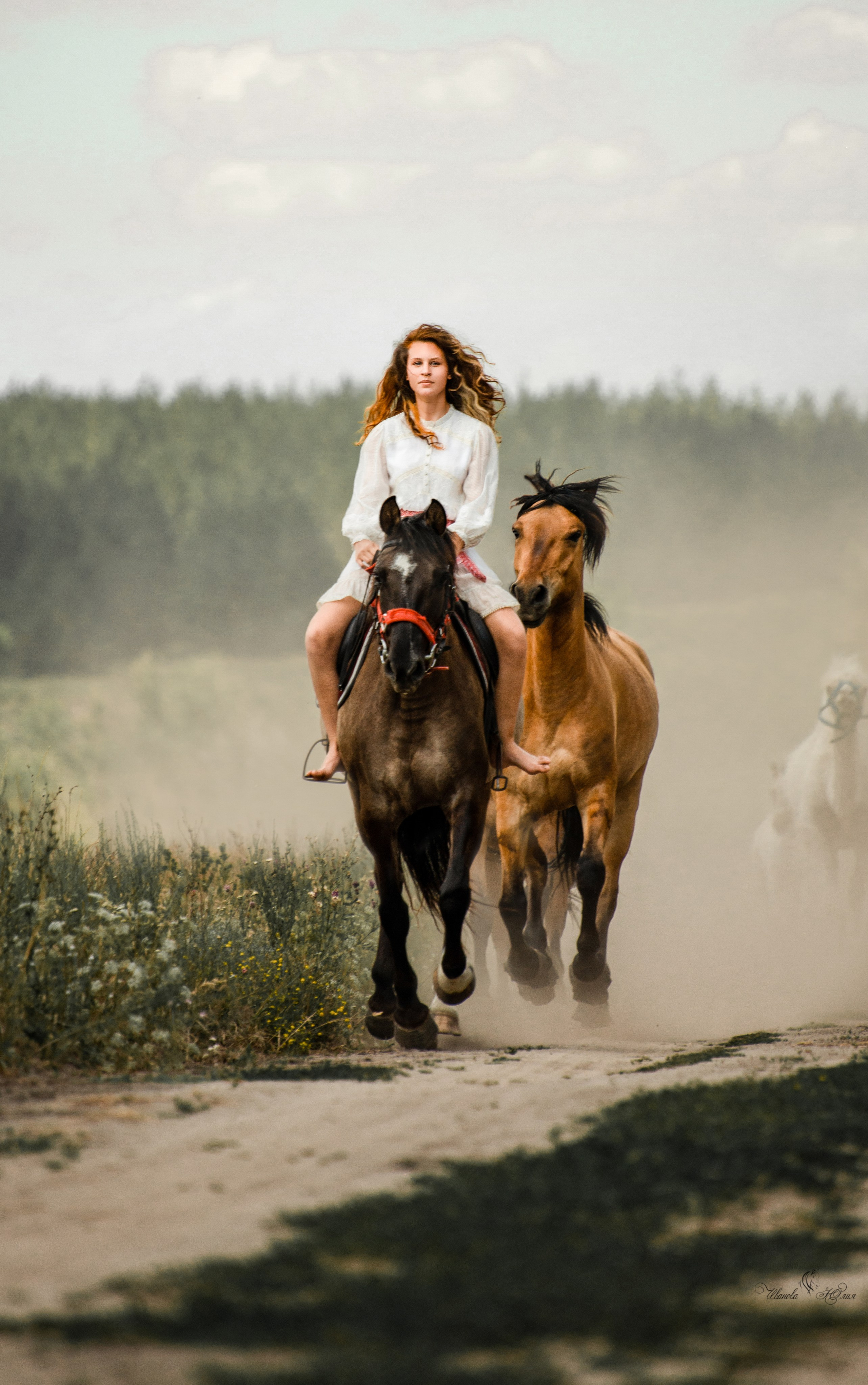 Купала в Родославном. Конный фотограф в Саратове Юлия Иванова