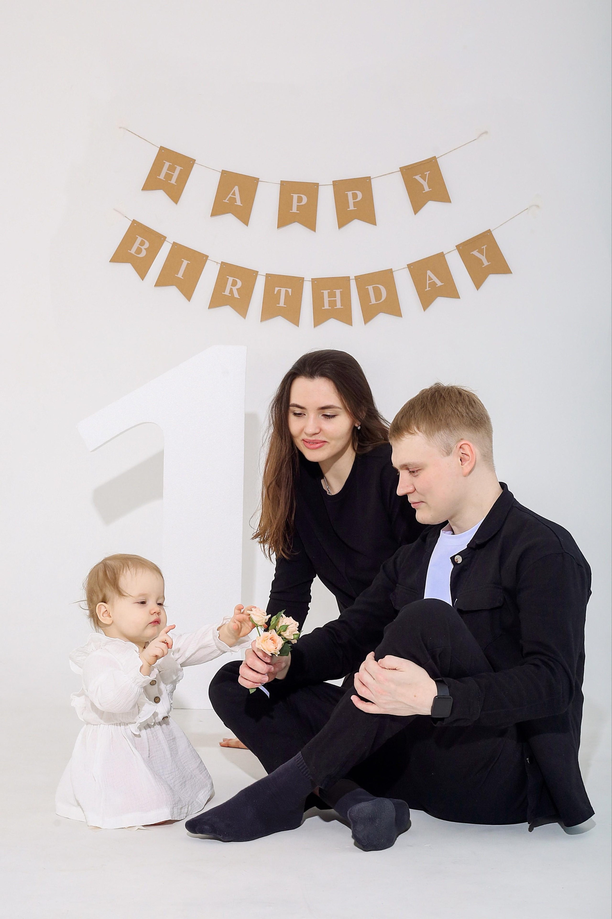 1 годик Веронике. Фотограф Анастасия Залевская