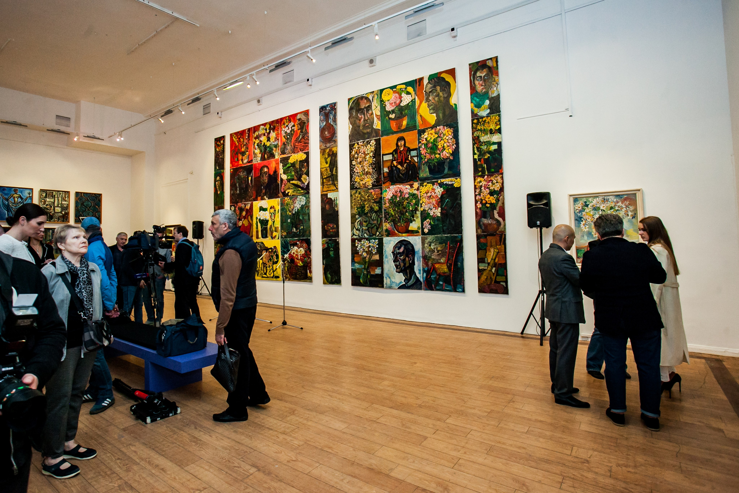 Открытие выставки Зураба Церетели. Art photographer Nino