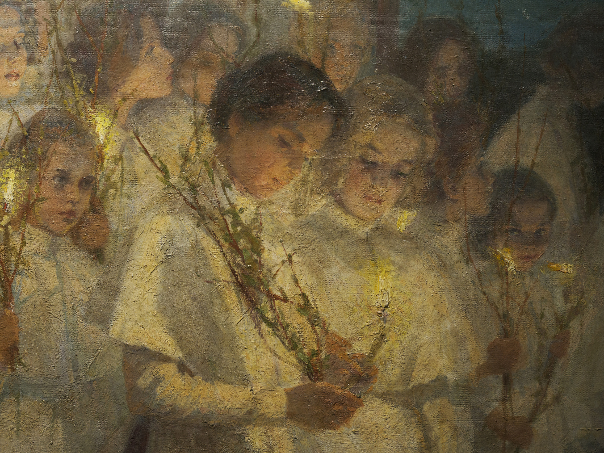 Предметная съемка картин для музея. Фотограф Олег Сотник