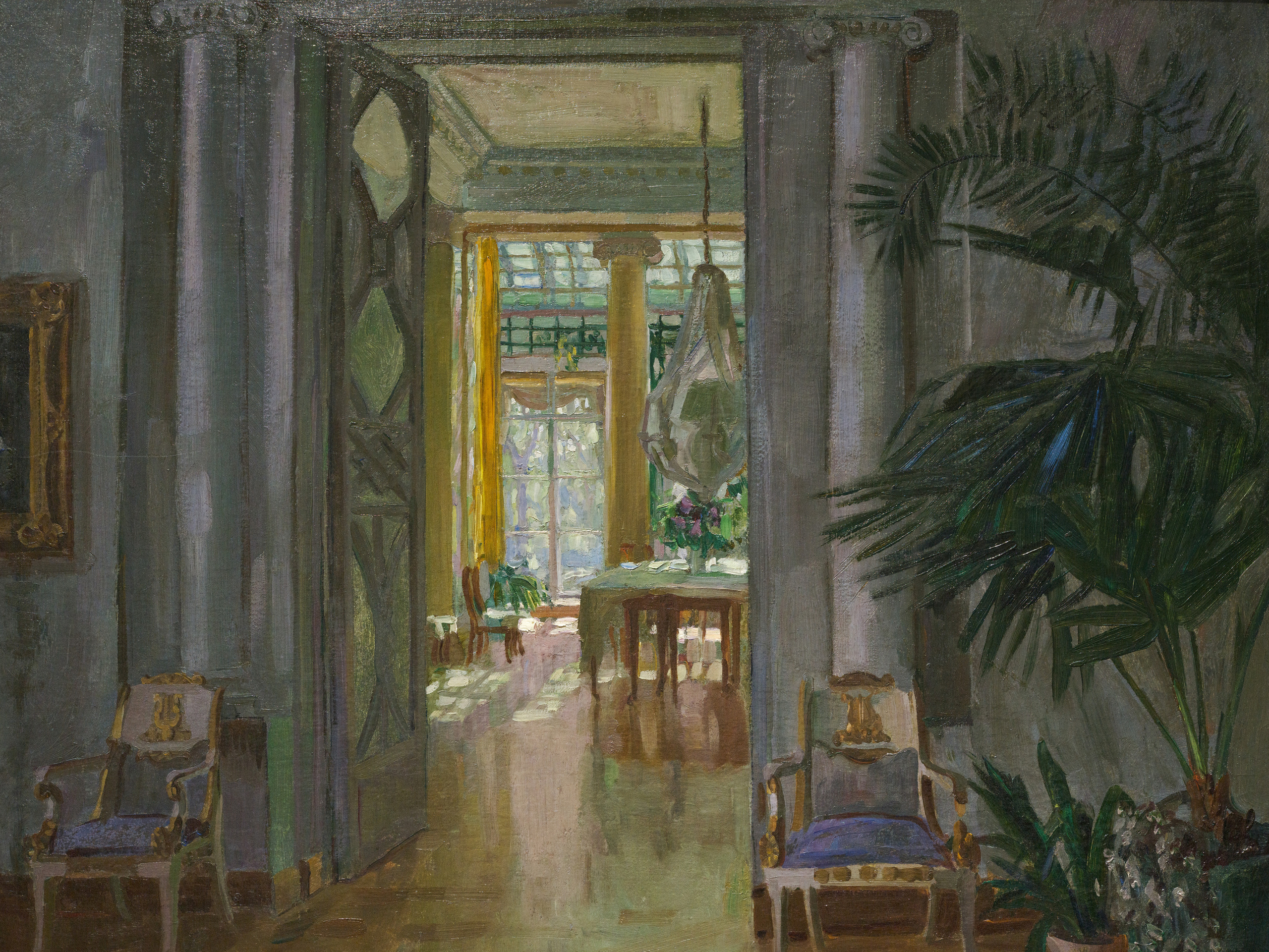 Предметная съемка картин для музея. Фотограф Олег Сотник