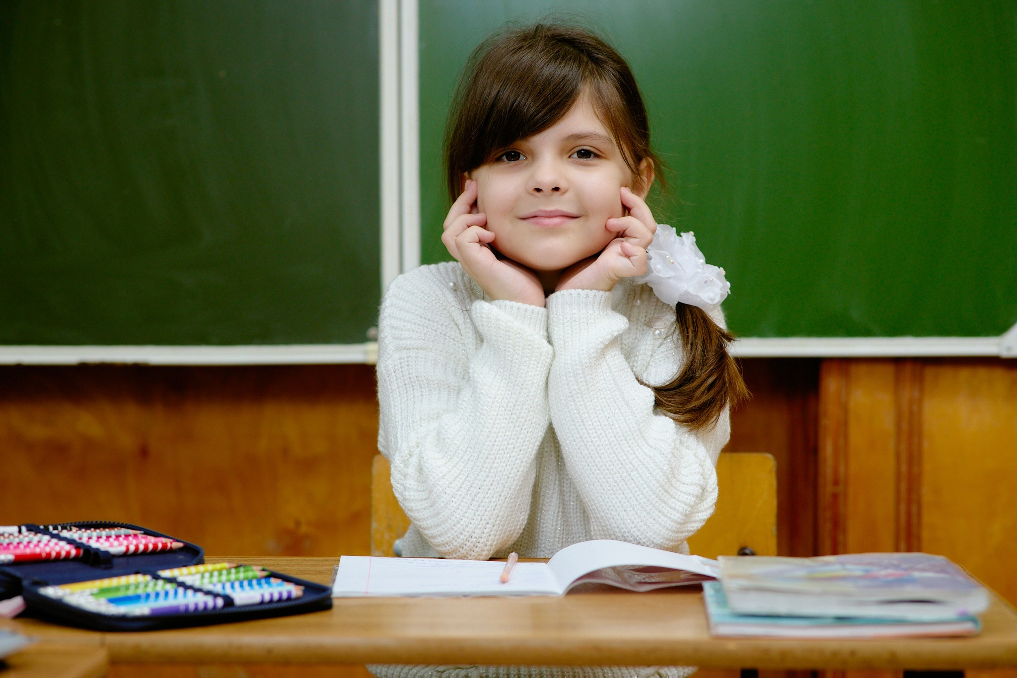 Съемка на 1 сентября. Фотограф Выпускные альбомы Таганрог Сергей Коробченко