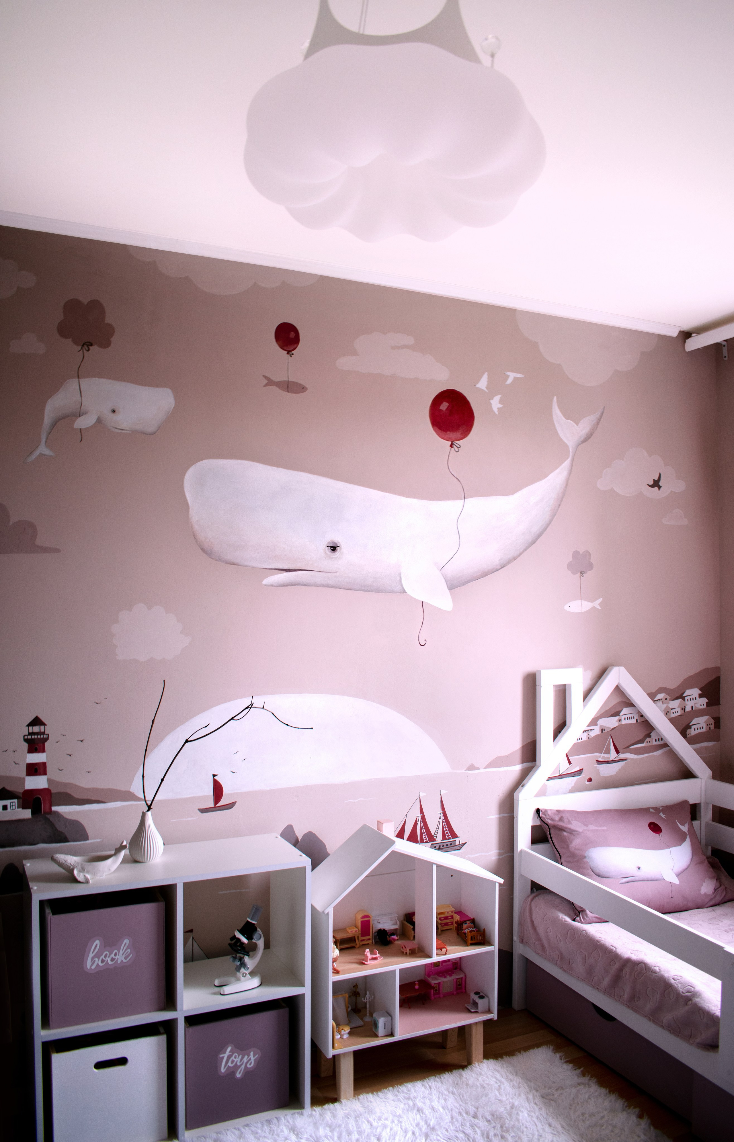 Настенная живопись. Роспись стен и декор в детских комнатах Москва и Подмосковье