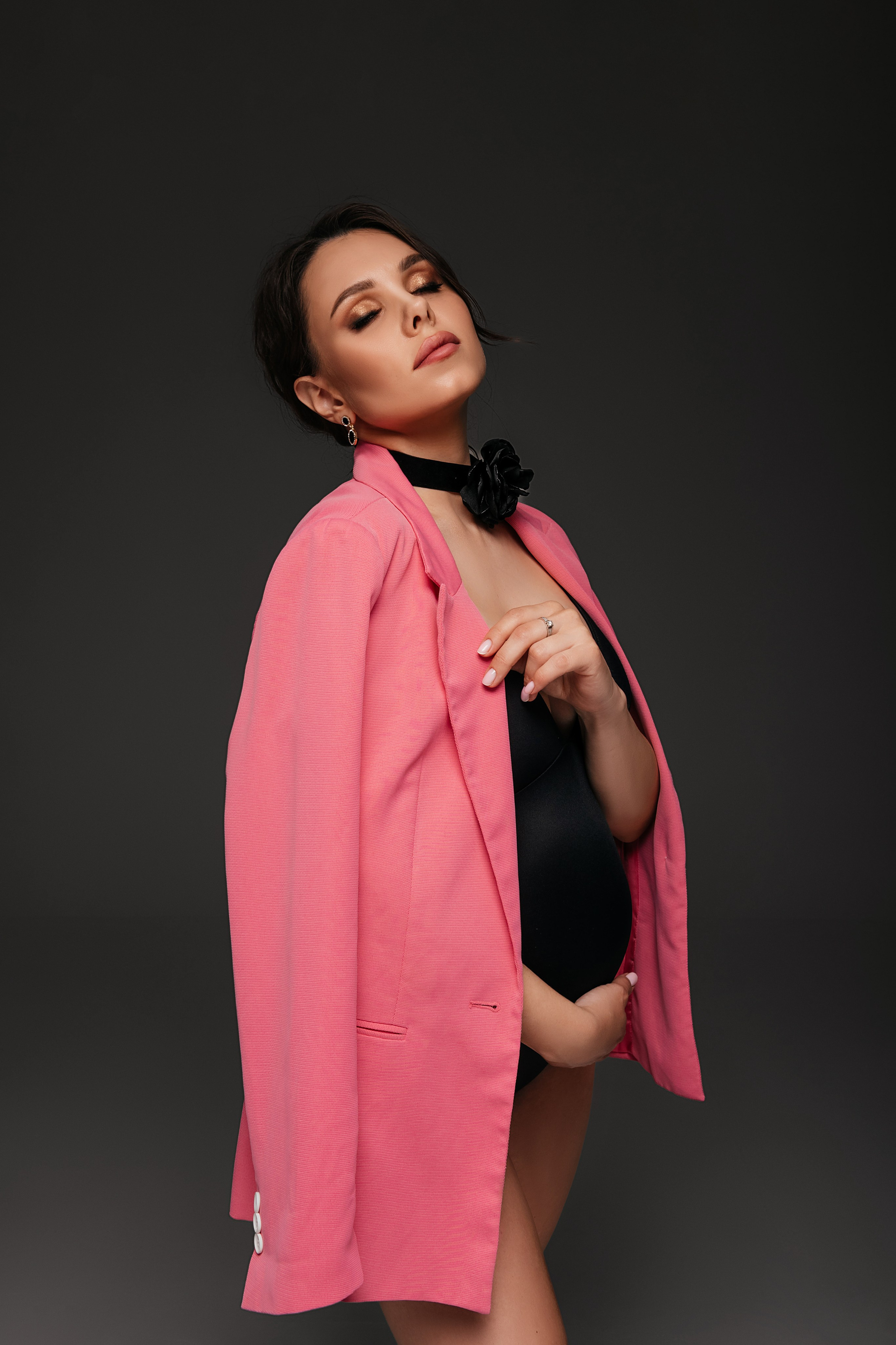 Розовый пиджак. Фотограф Анна Качан