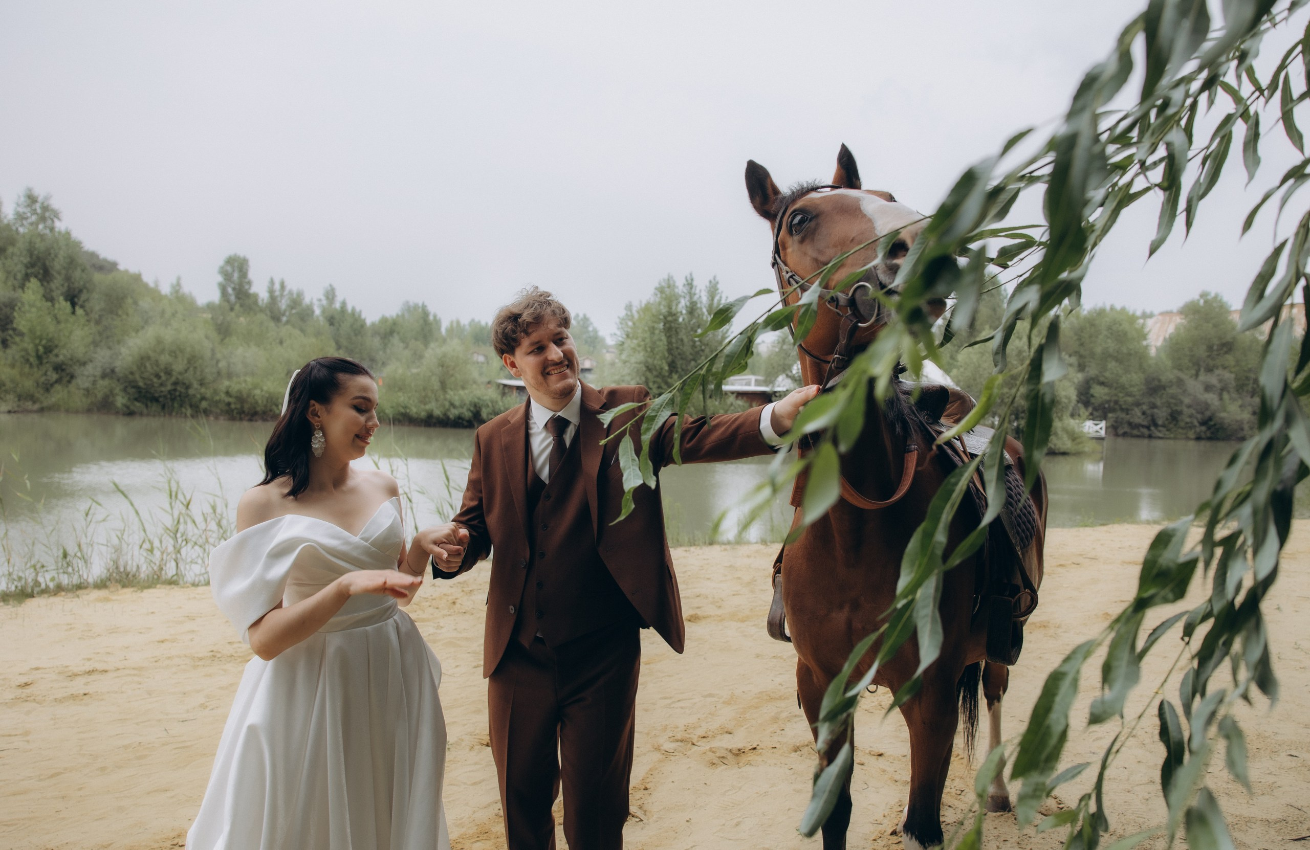 Аня И Павел. Свадьба в Белом Колодце. Алена Бадамшина — свадебный фотограф Воронеж / Москва