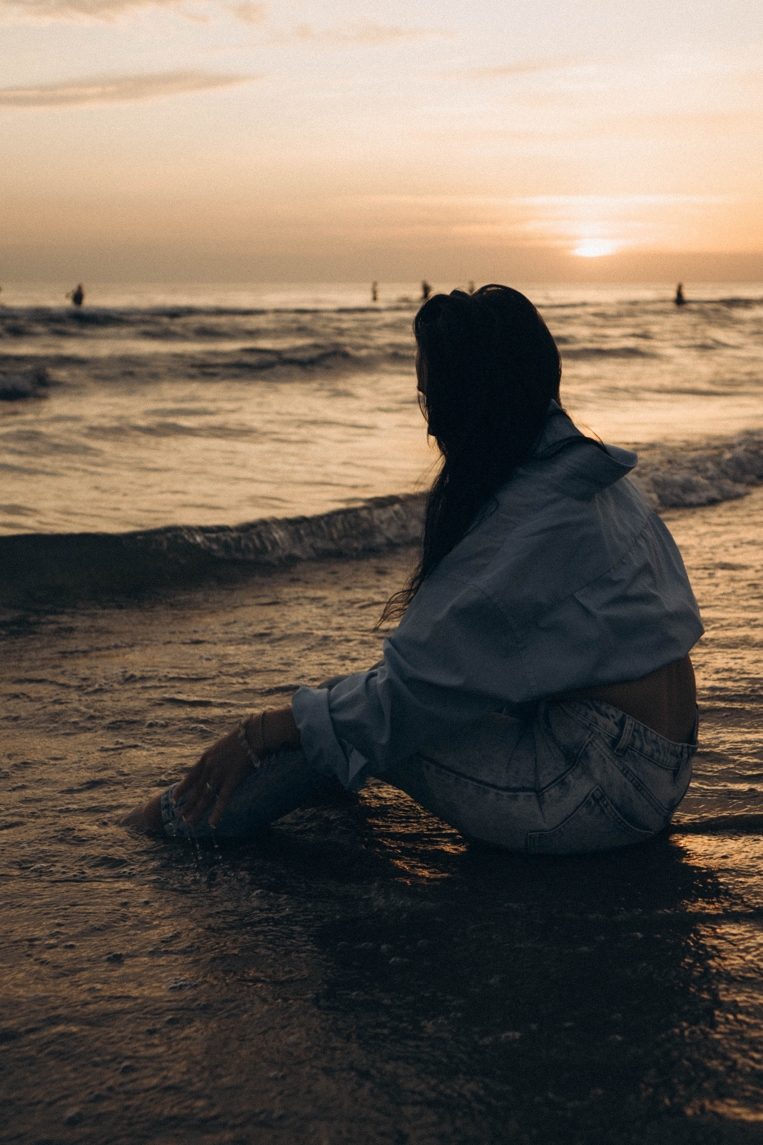 Июльский вечер на берегу черного моря. Профессиональный фотограф, Санкт-Петербург — Виктория Богомолова