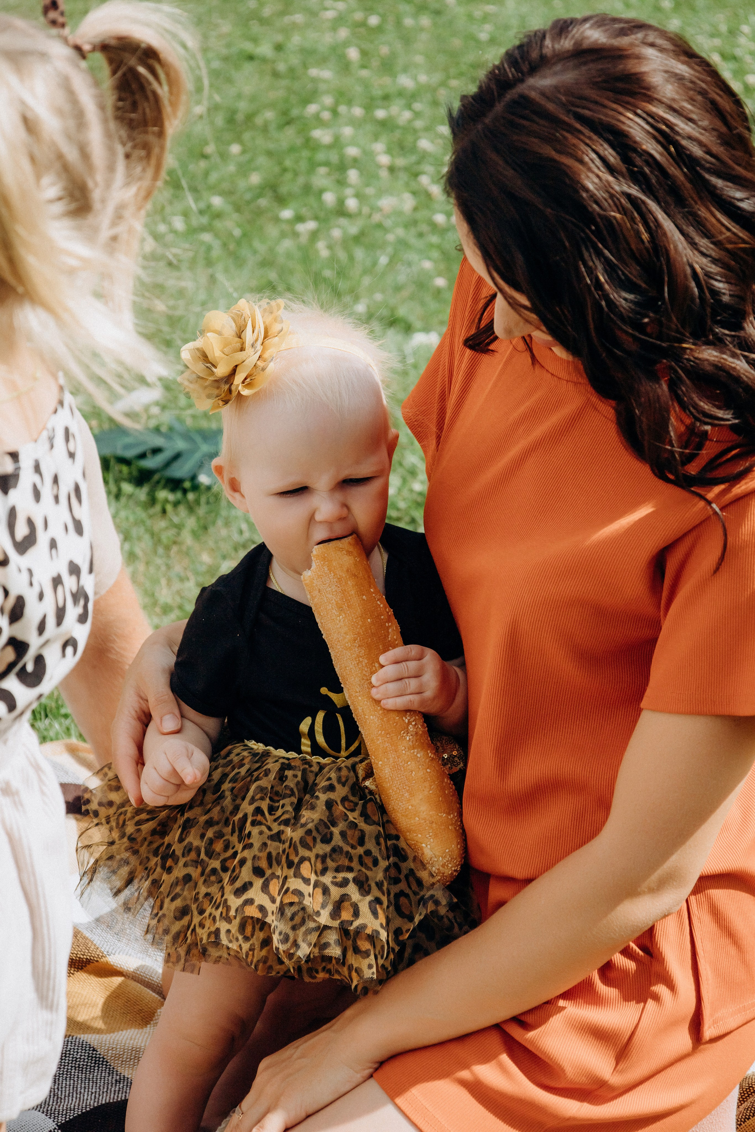 Хрустящие батоны и крошка Милана. Портретный и семейный фотограф в Воронеже Ксения Ремизова