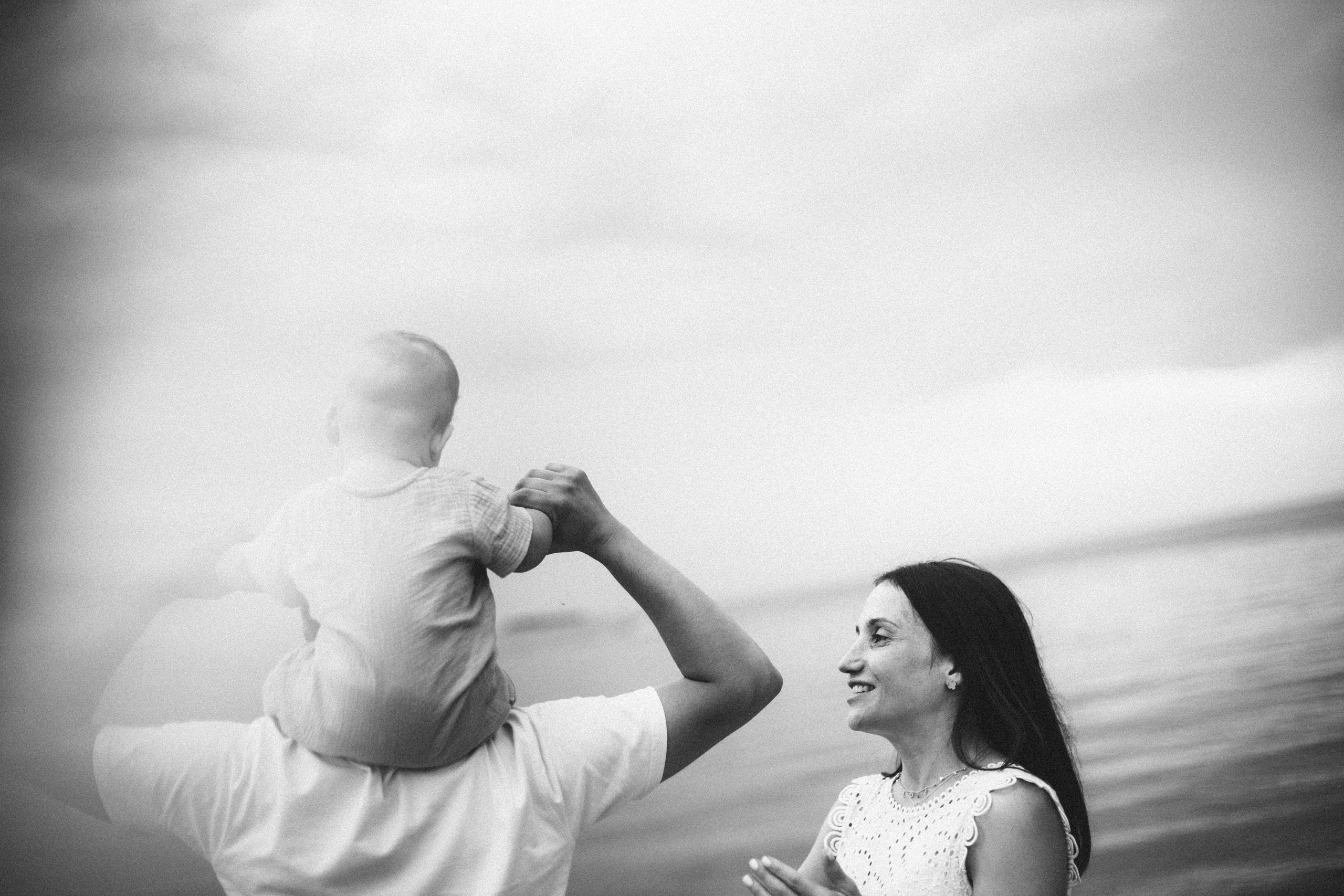 На берегу. Семейный и портретный фотограф в Новосибирске Мария Хлебус