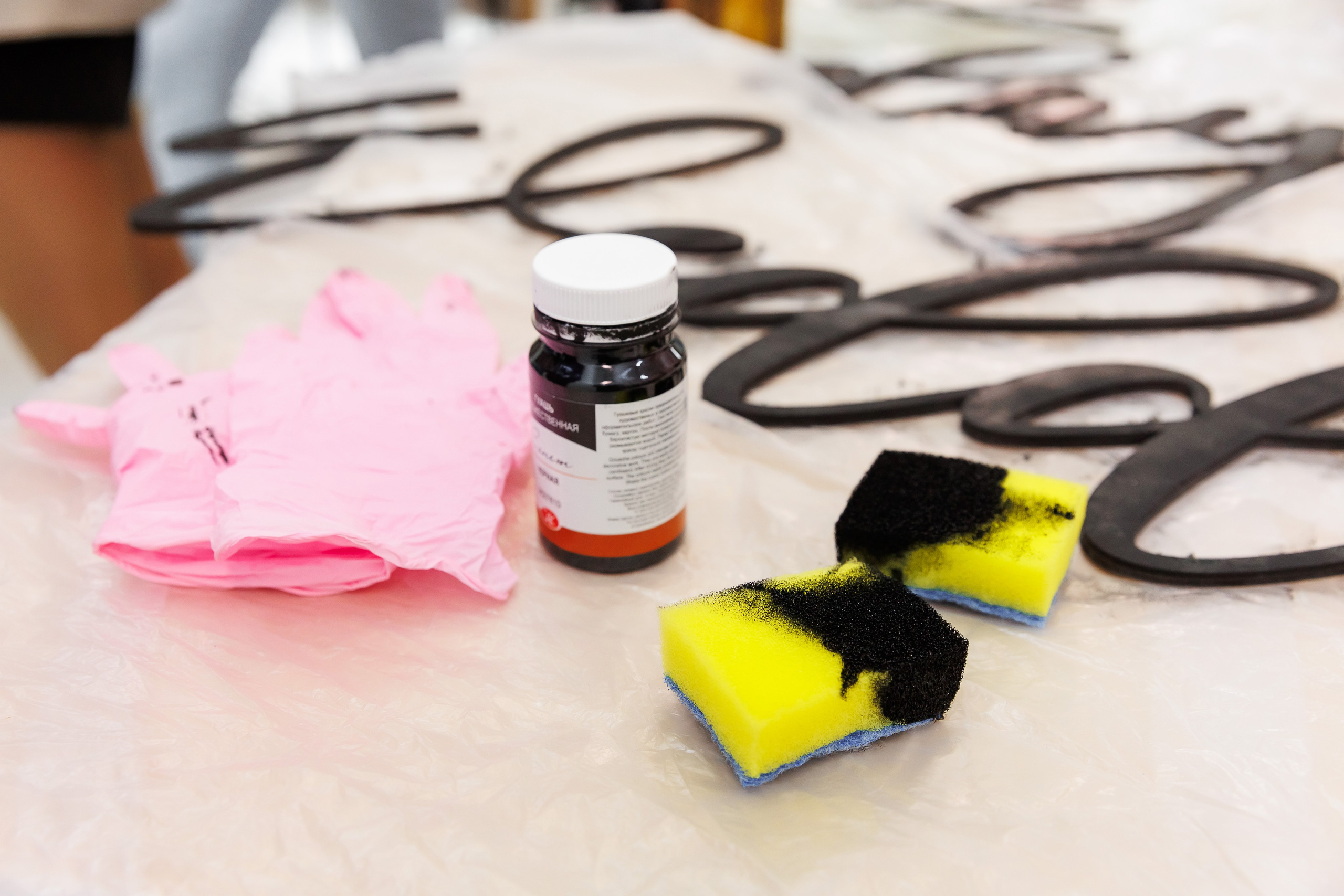 МК декораторов по оформлению фотозоны. Фотограф Новосибирск — Наталья Гресь