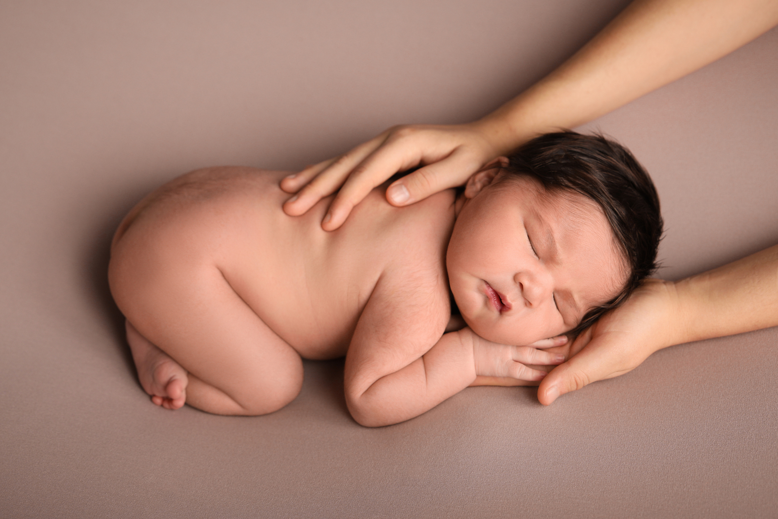 newborn фотосессия в студии