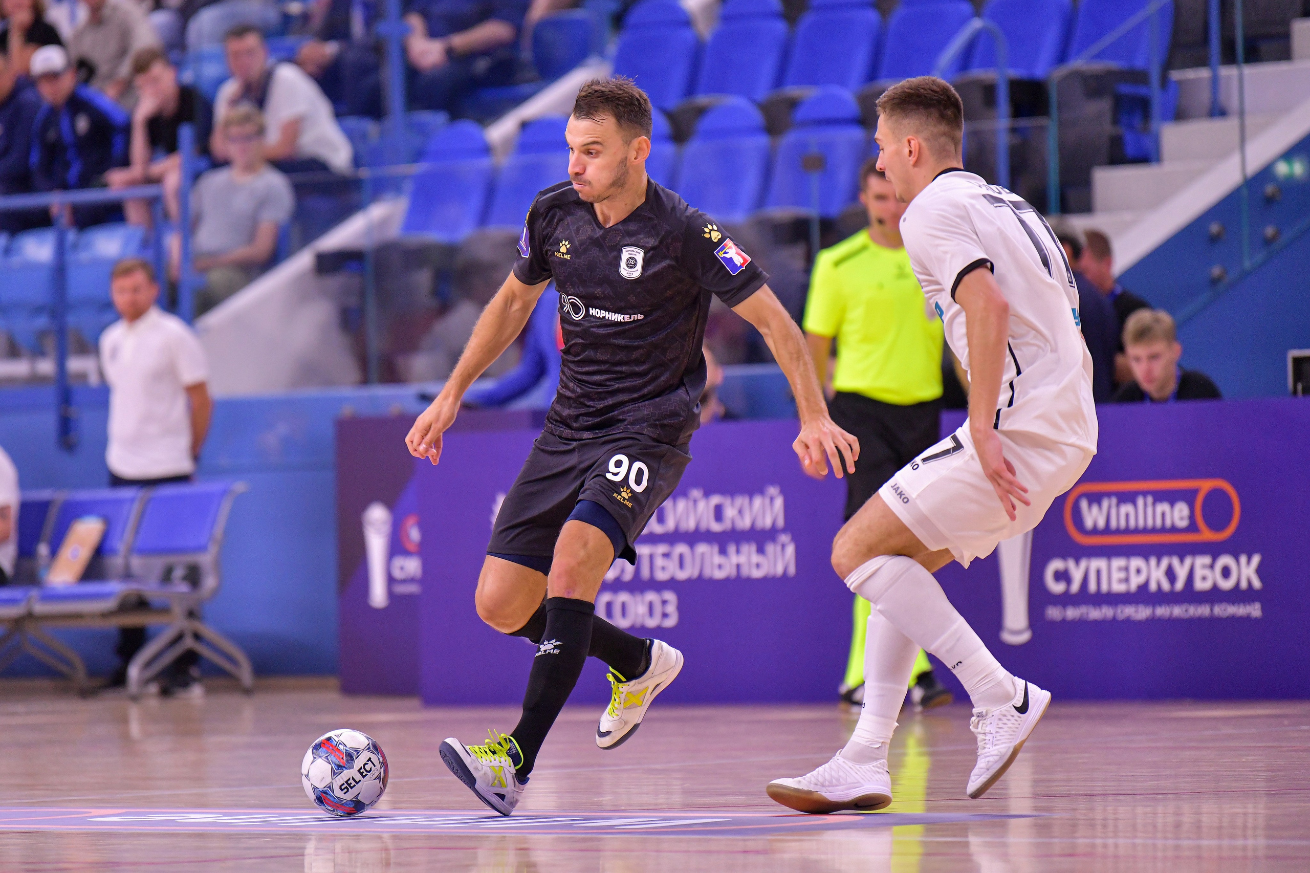Winline Суперкубок России по футзалу 2024/25 МФК «Норильский никель» vs МФК «Тюмень». Полуфинал 24.08.2024 ВА «Динамо», г. Москва. Свой взгляд через объектив