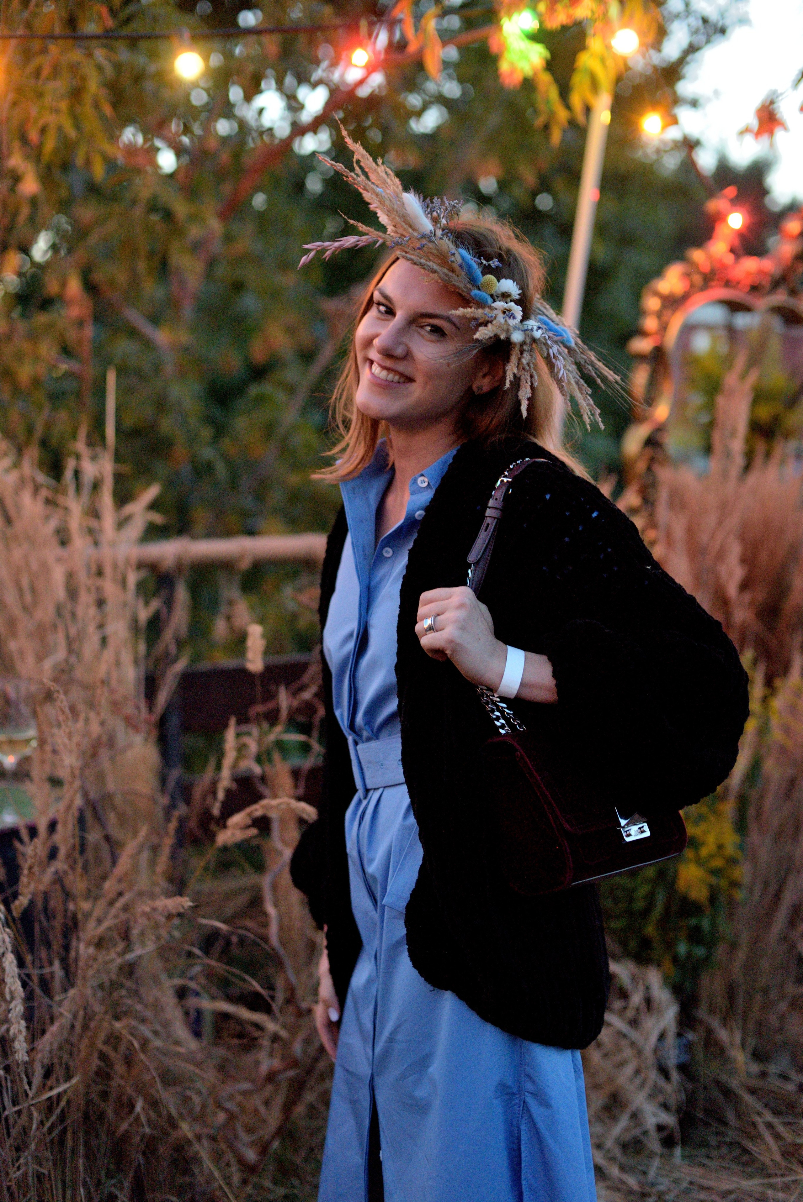 "Портретная фотосессия девушки на мероприятии студии "Камыш".