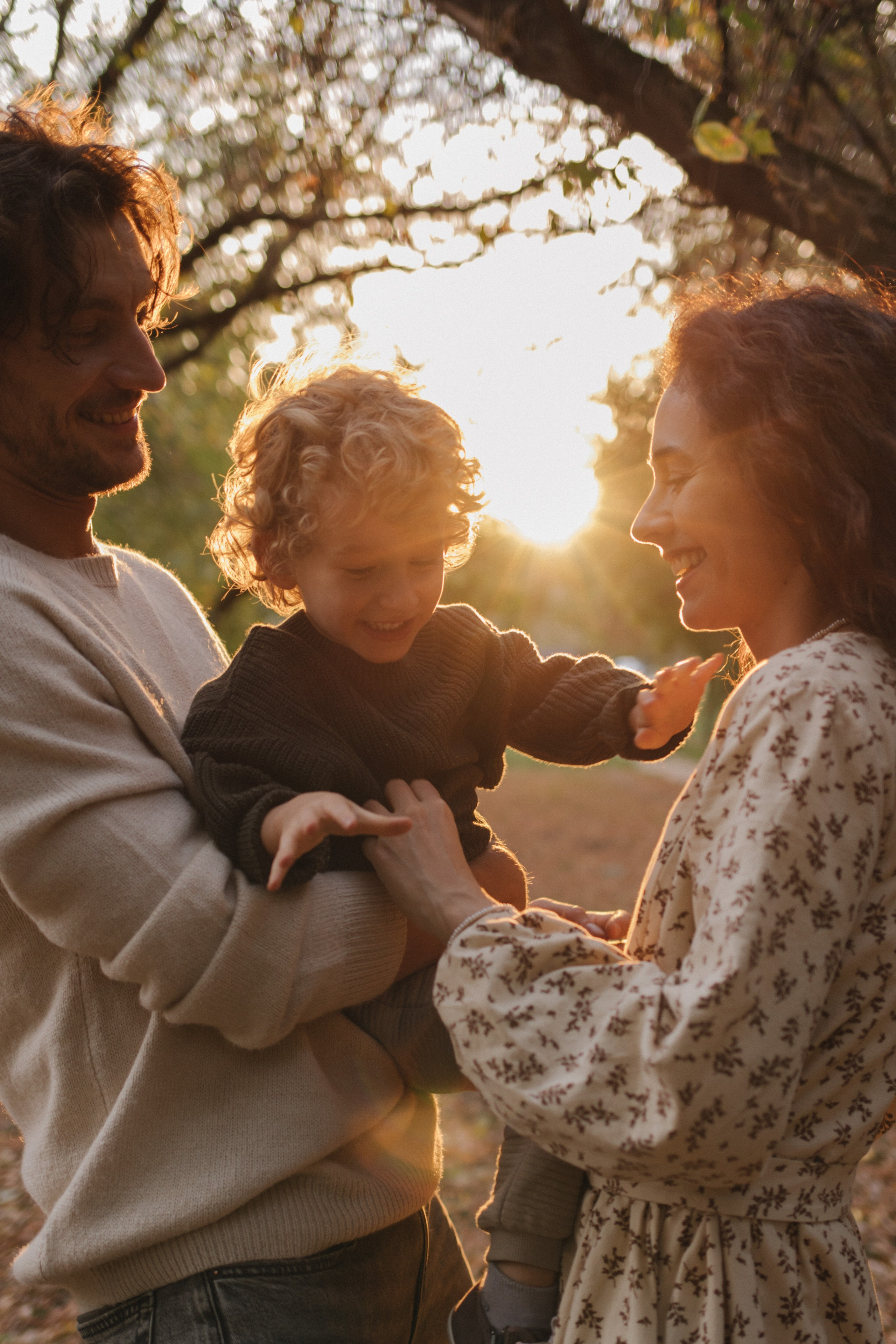 Виктор, Евгения и Марк. Семейный фотограф в Москве Валерия Мясникова