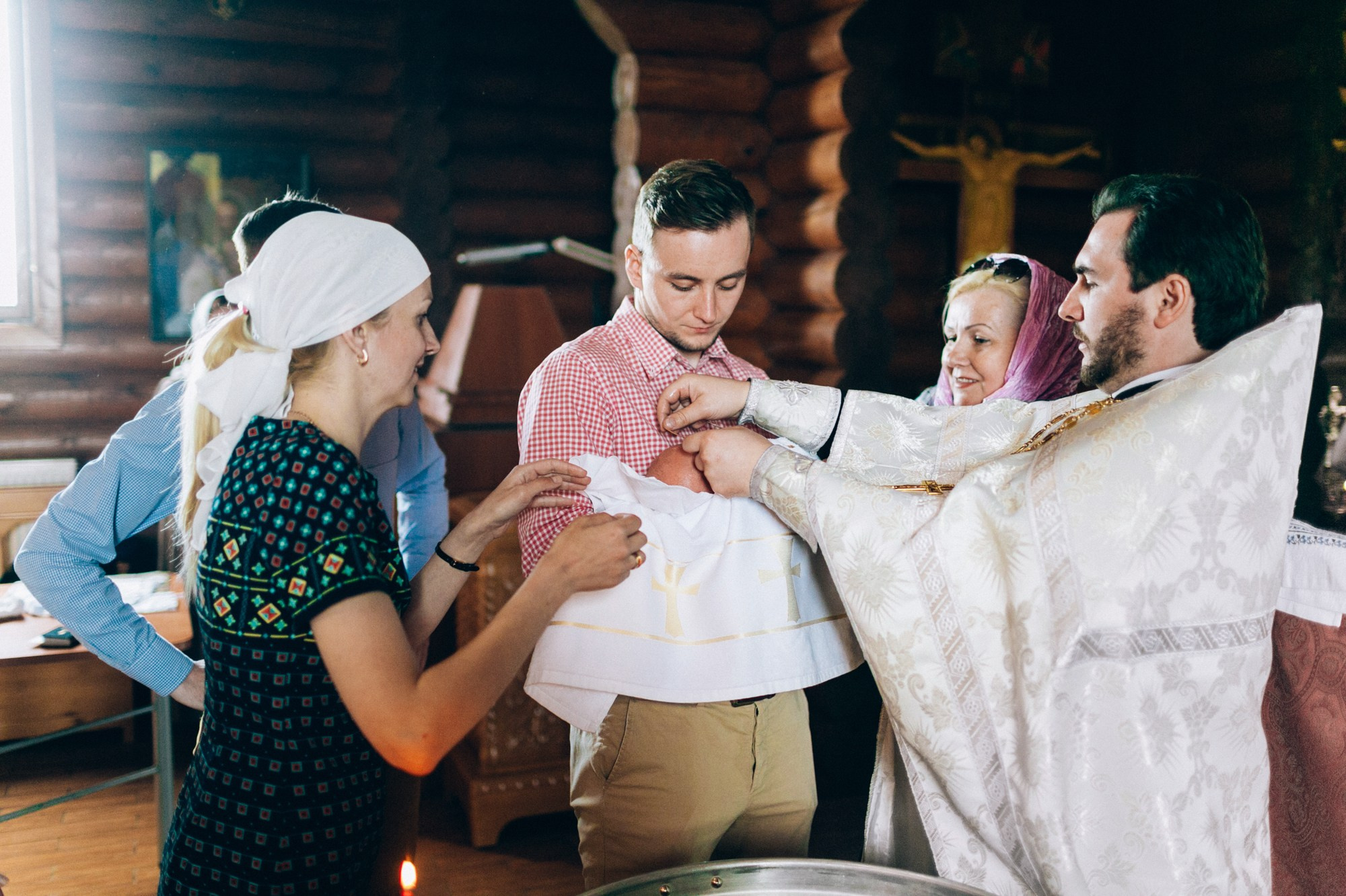 Крещение. Дмитрий и Юлия. Свадебный фотограф в Москве — Павел Воронцов