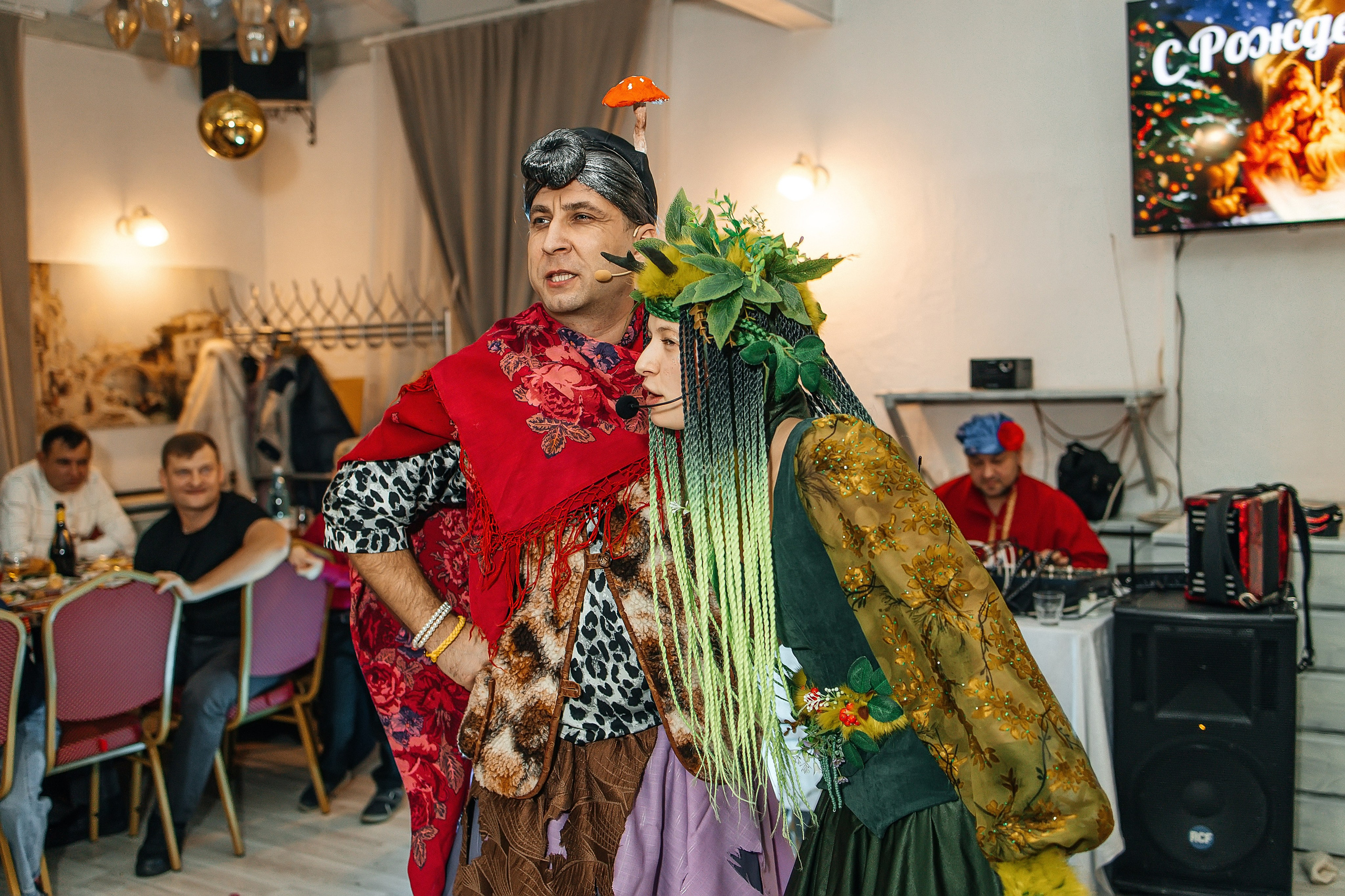 Рождество в ресторане «Казачок». Александр Антонов. Профессиональный свадебный, репортажный фотограф в Москве, Подольске. Фото+Видео на любой праздник