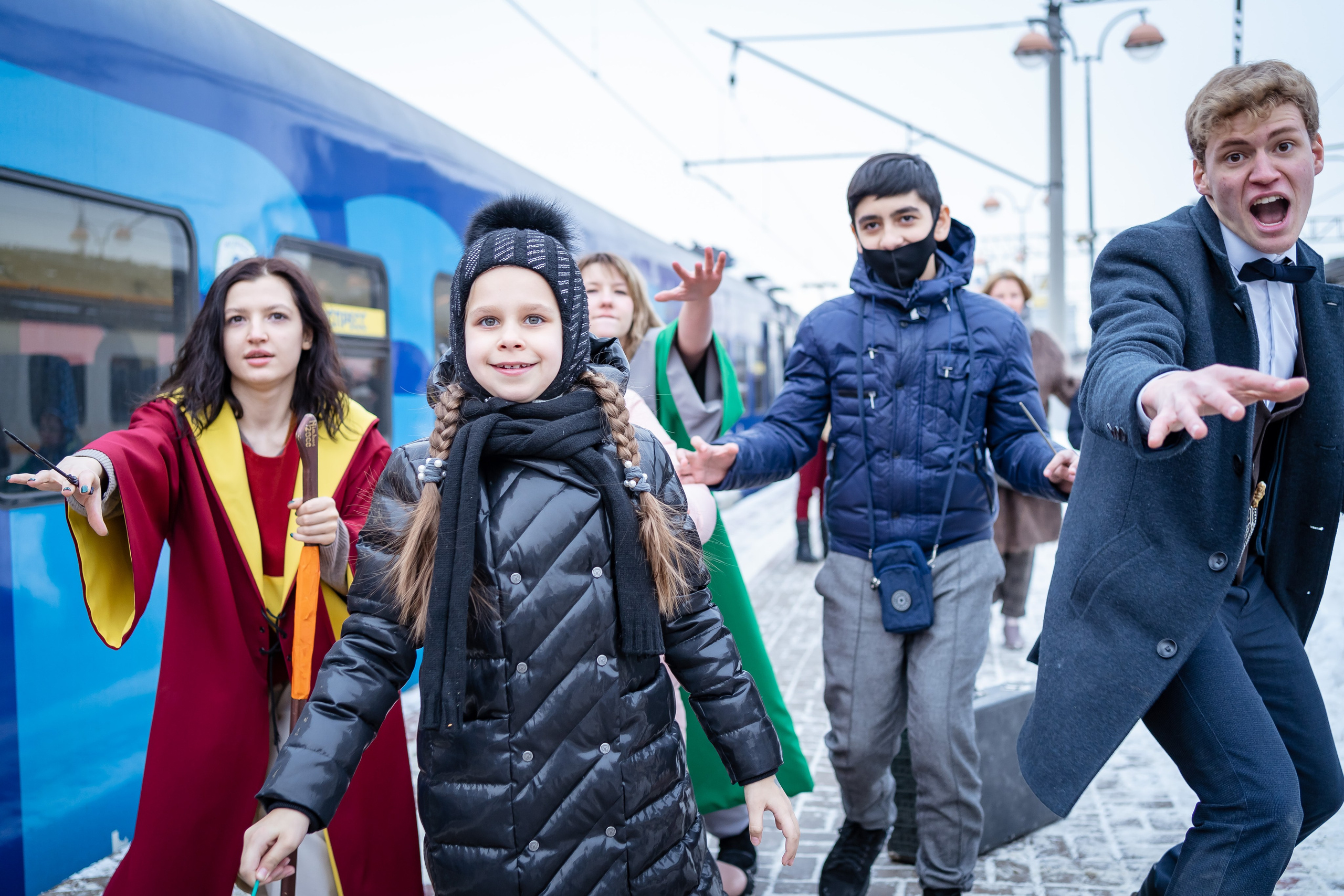 Hogwarts Express. Семейный фотограф Варвара Сорока в городе Москве