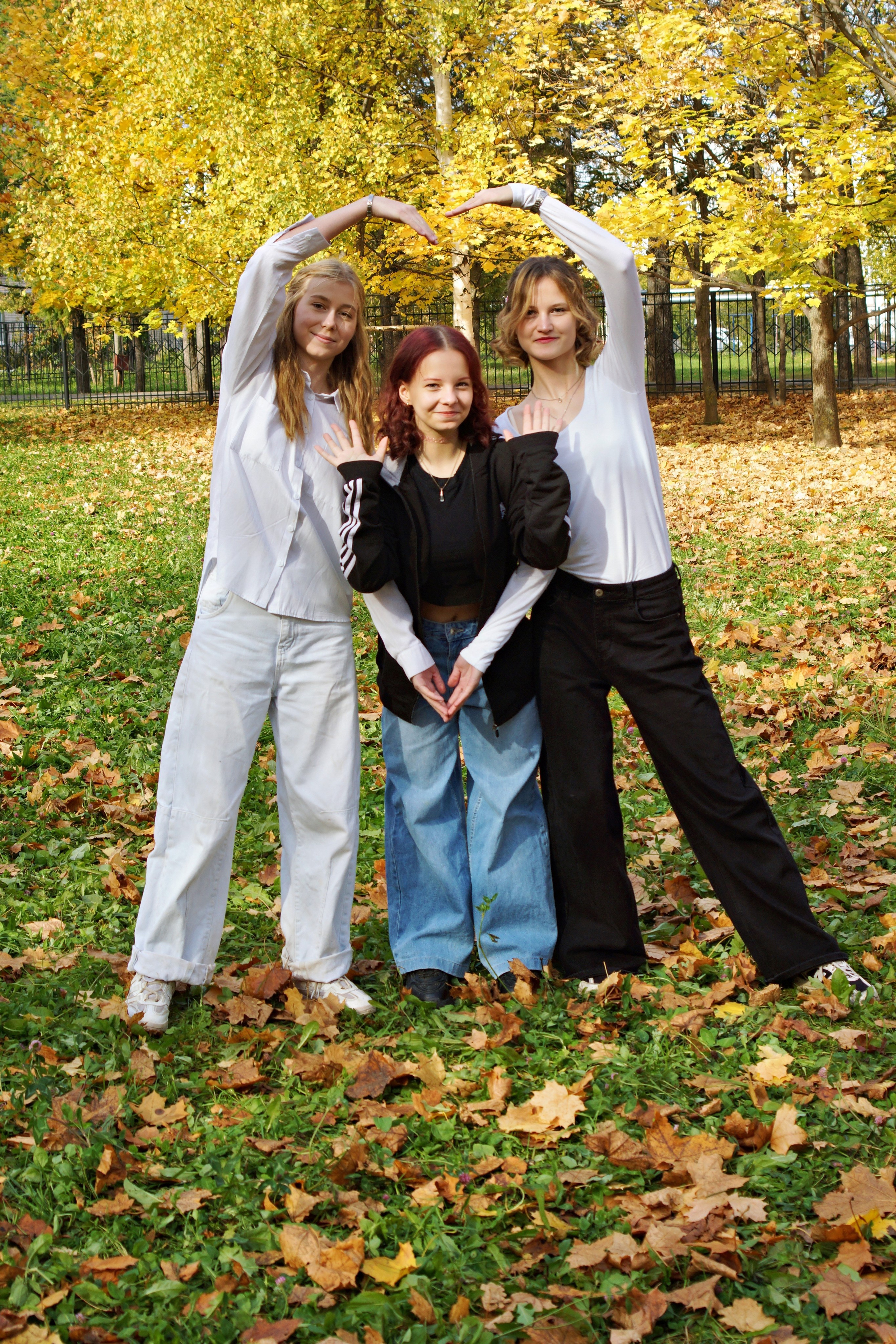 Осенняя фотосессия в школе г. Йошкар-Ола