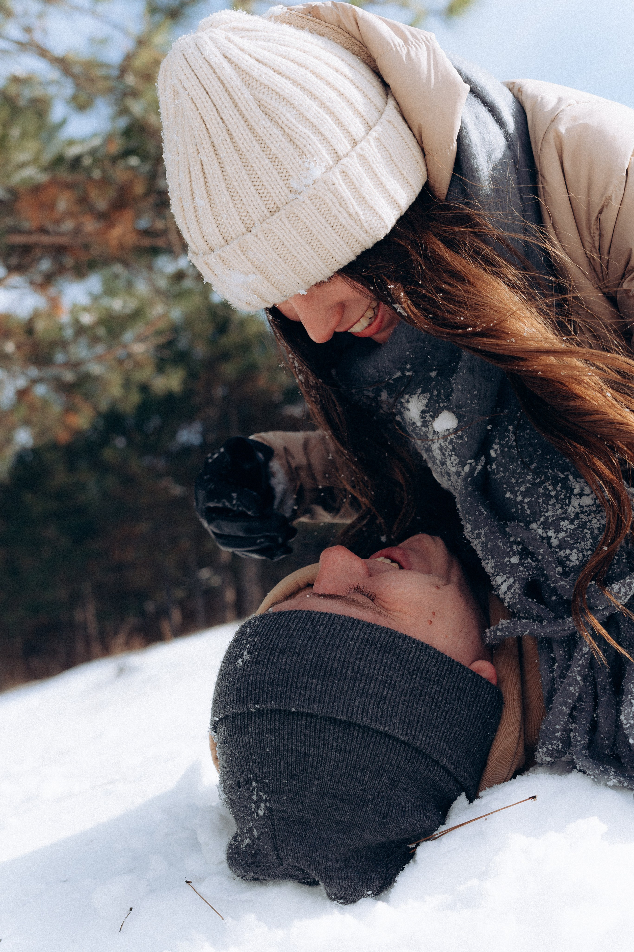 Саша и Даня | Снежный денек. Портретный свадебный фотограф Крым | Евгения Щитенко