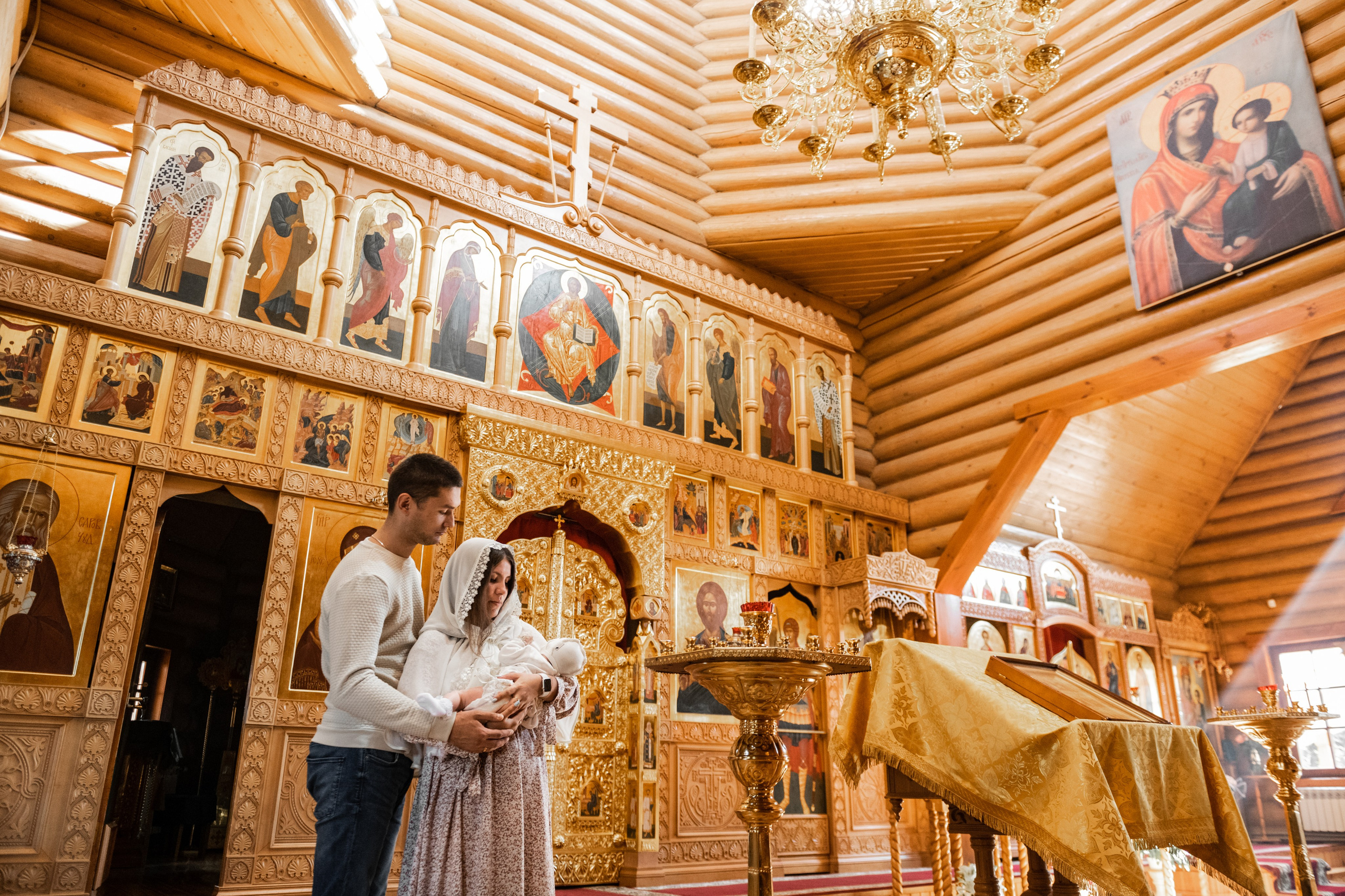 Крещение Евы. Свадебный и семейный фотограф Нижний Новгород и Москва Павел Градобоев